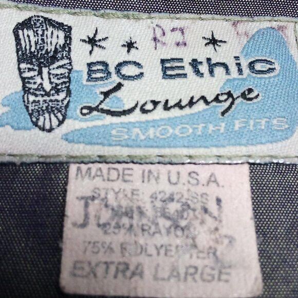 Bc Ethic × Vintage Vintage BC Ethic Lounge Iridescent Button Shirt Size US XL / EU 56 / 4 - 4 Thumbnail