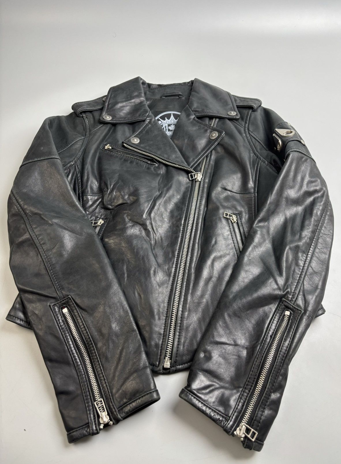 Moose Knuckles Leather Jacket
