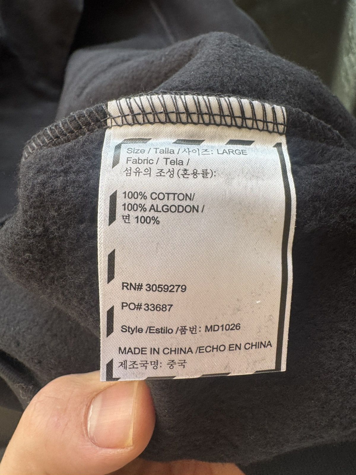 Who Decides War Who Decide War Hoodie Size Large Size US L / EU 52-54 / 3 - 4 Thumbnail