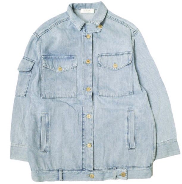 Other AERON Denim Jacket Cotton Outerwear 777-81707 DUTY FREE for USA
