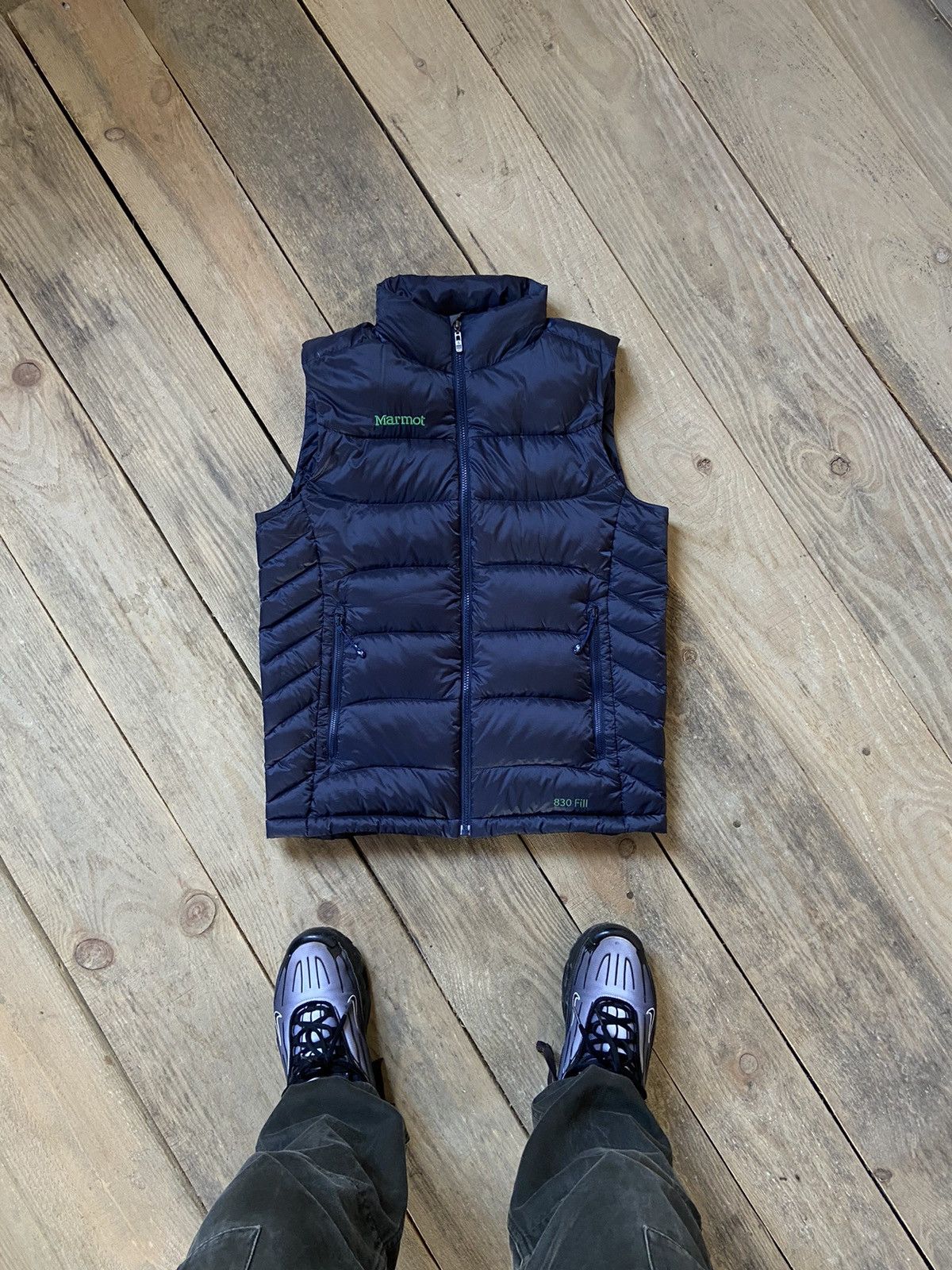 Marmot x Beams Golf puffer vest men's outdoor