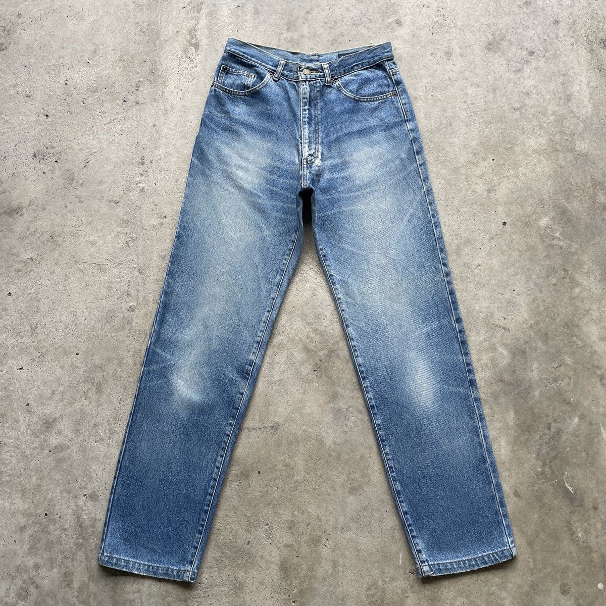 Japanese Brand W29x31.5💥 Vintage Japanese Brand Faded Denim Jeans Pants Size US 29 - 1 Thumbnail