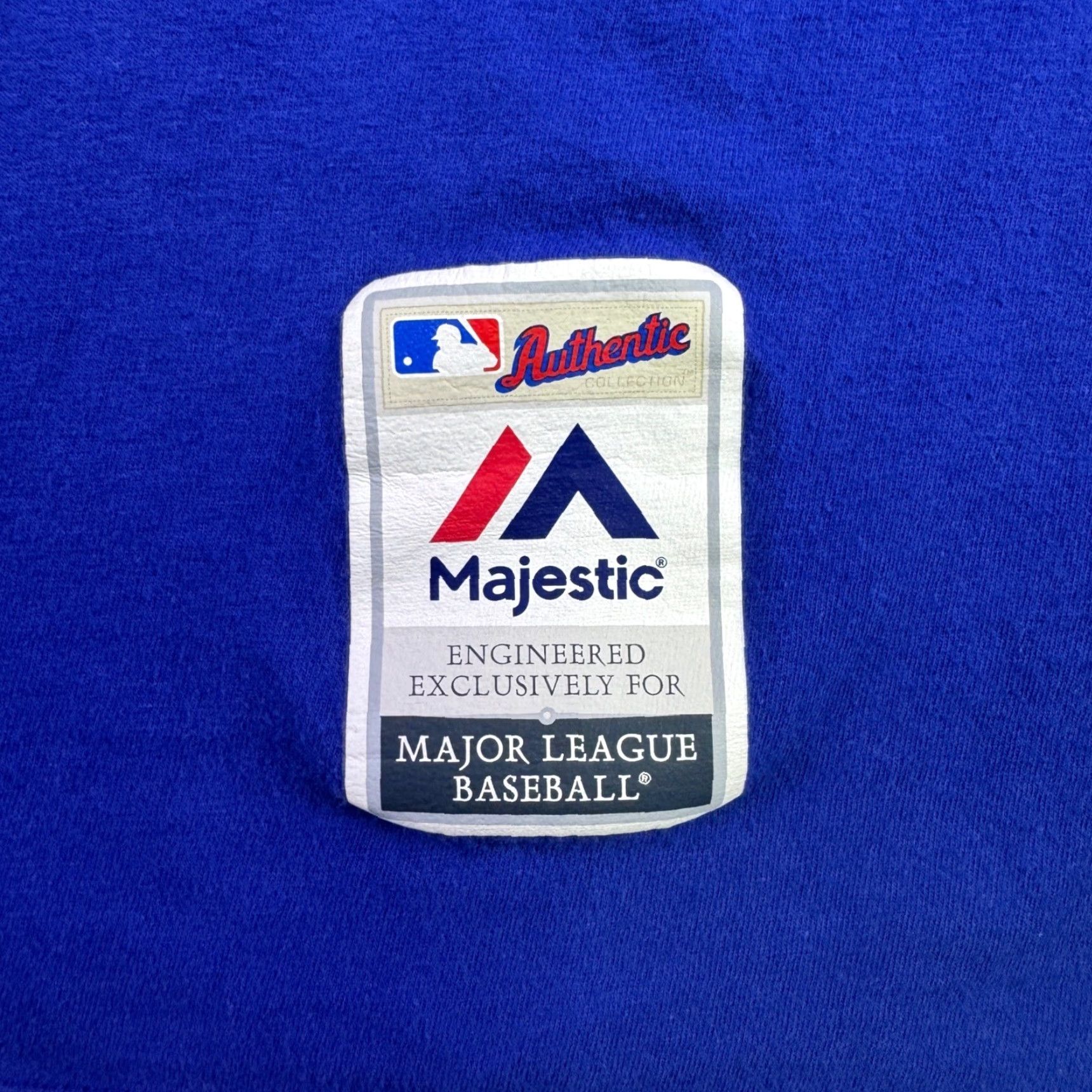 MLB Majestic Kansas City Royals MLB Authentic Collection Blue Graphic T-Shirt Mens L Size US L / EU 52-54 / 3 - 6 Thumbnail