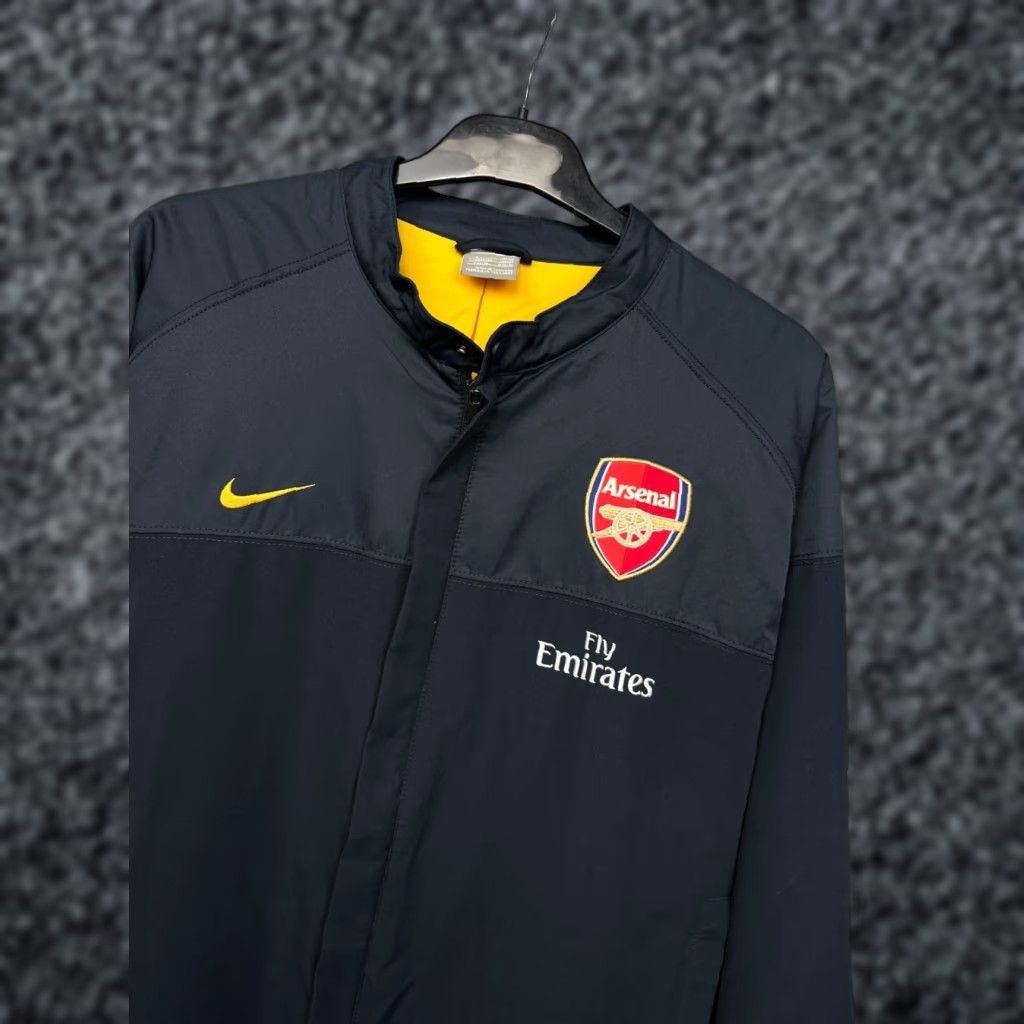 Nike Nike Arsenal Jacket Mens L Windbreaker Blue Logo Vintage No Size US L / EU 52-54 / 3 - 1 Thumbnail