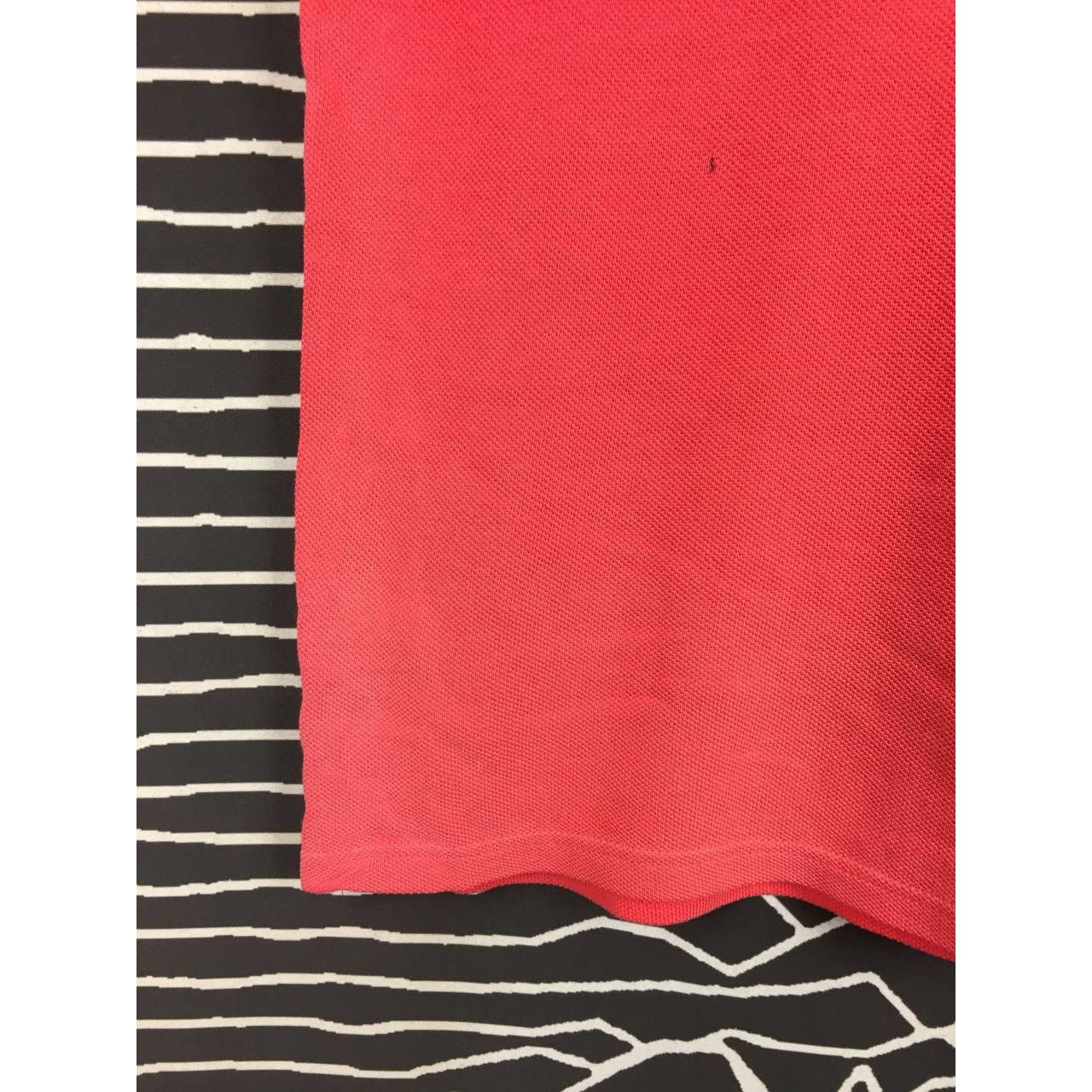 Fred Perry × Vintage Vtg Fred Perry Coral Red Cotton Pique Casual Polo Tee Size US M / EU 48-50 / 2 - 5 Thumbnail
