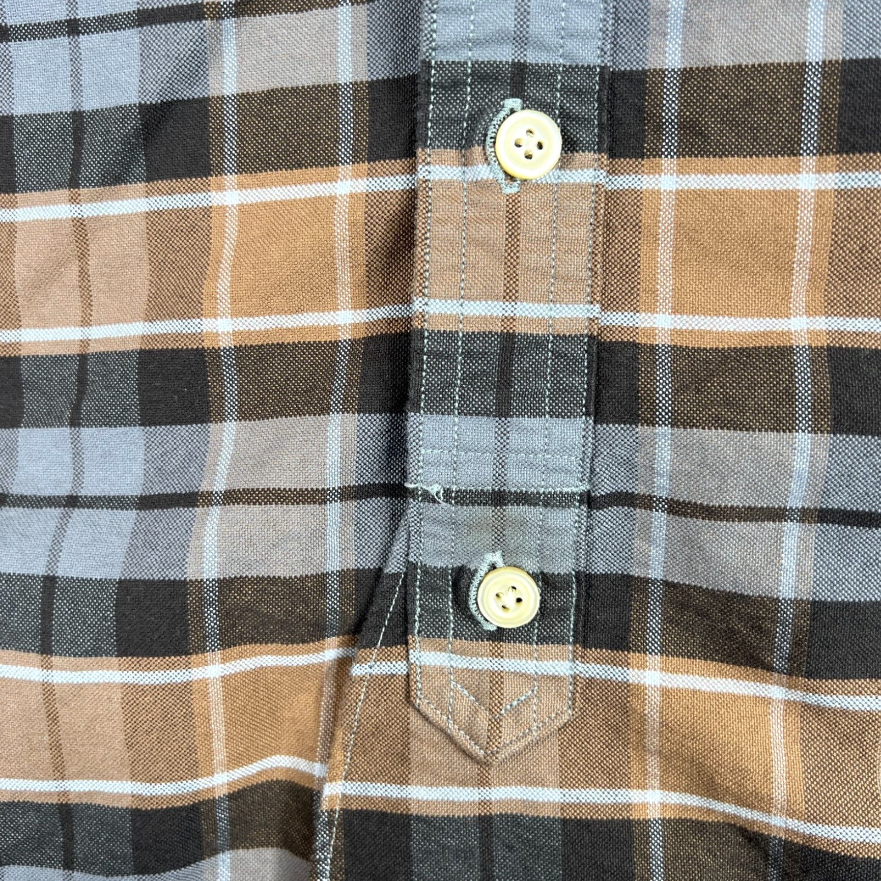 Brooks Brothers VINTAGE Brooks Brothers Button-Down Shirt Men Large Plaid Cotton All Seasons Woven Casual Business Party Size US L / EU 52-54 / 3 - 5 Thumbnail