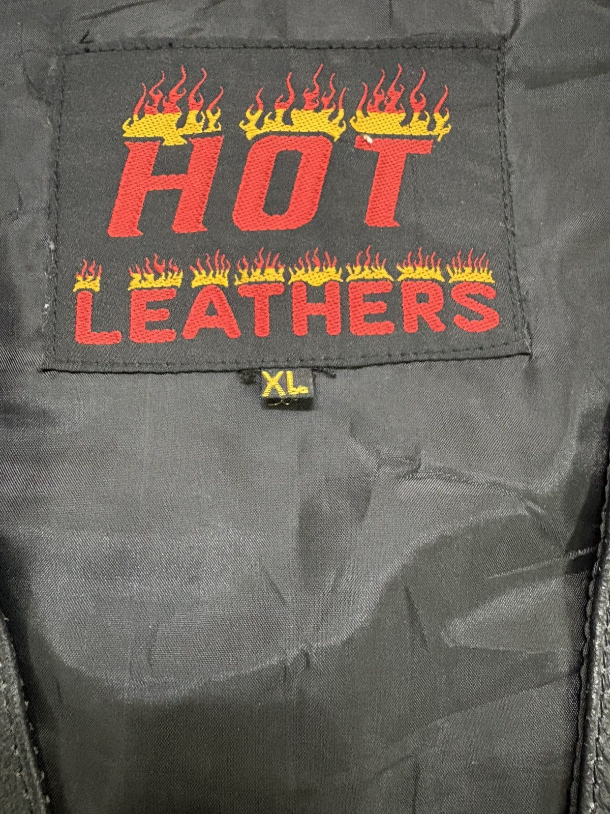 Other Vintage Western Style Biker Vest - Hot Leathers Size US XL / EU 56 / 4 - 3 Thumbnail