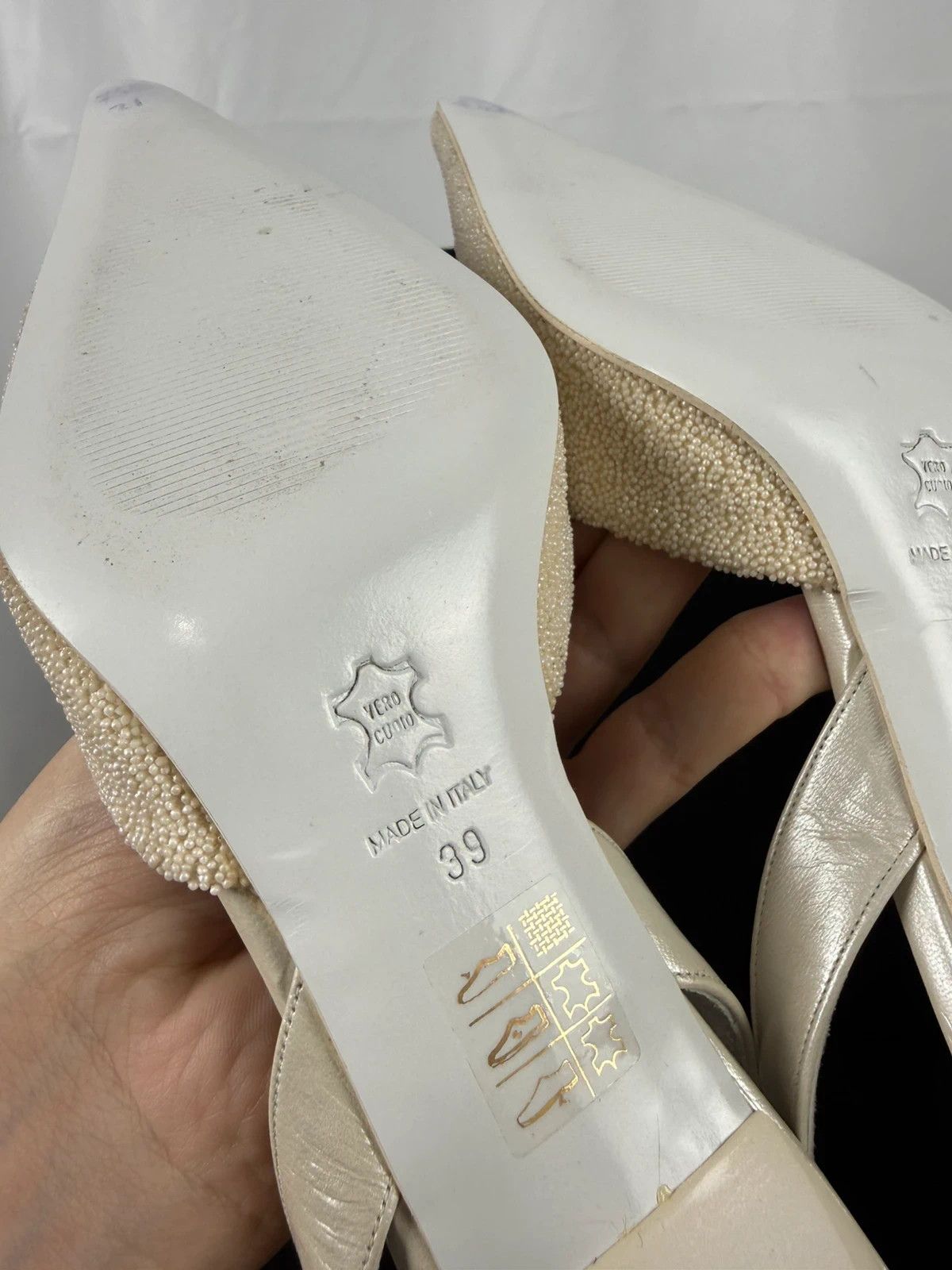 Other Sophie Sposa Avorio Slingback Mules size 39 Size US 9 / IT 39 - 8 Thumbnail