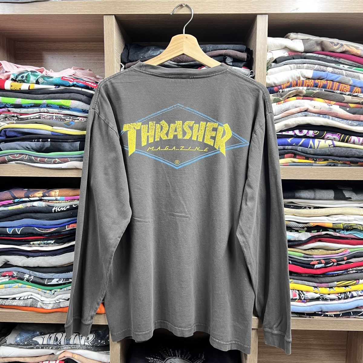 Thrasher VTG THRASHER JAPAN FADED TEE Size US L / EU 52-54 / 3 - 2 Thumbnail