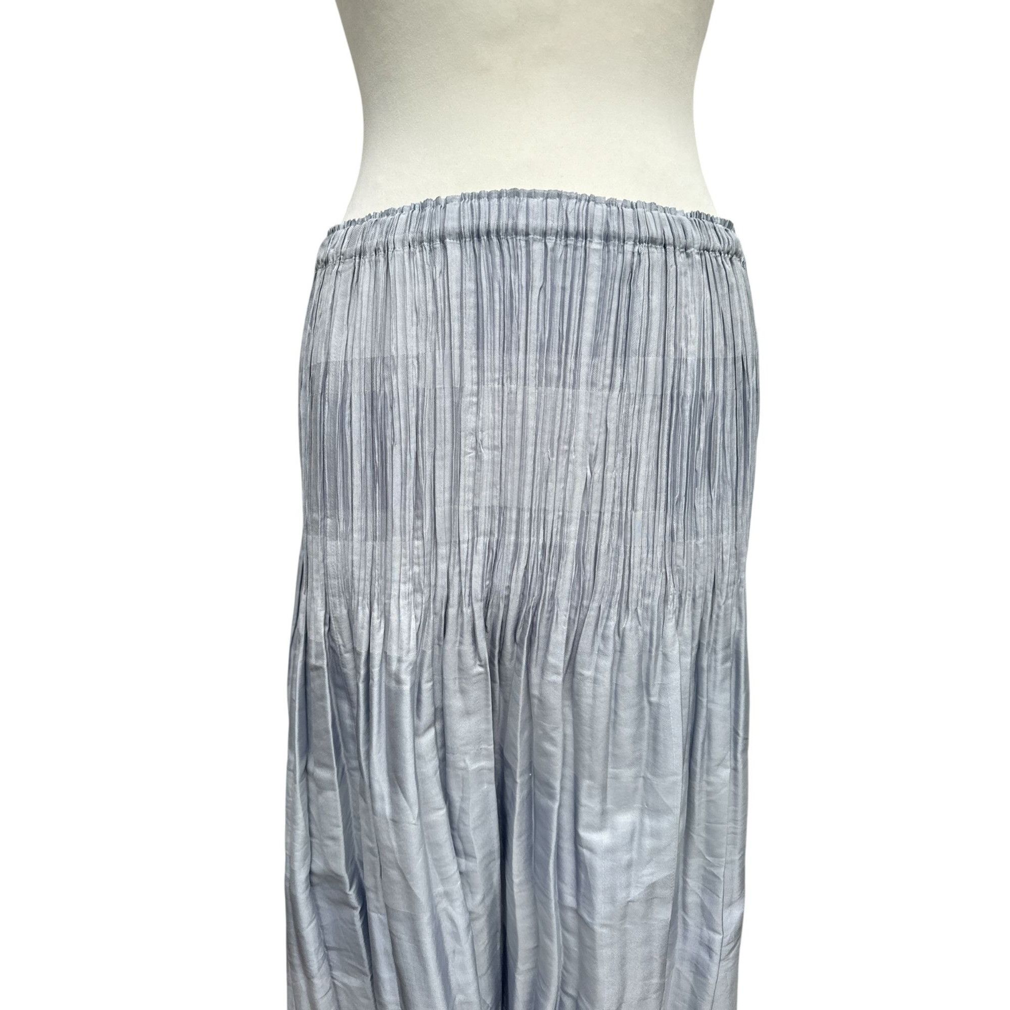 Issey Miyake Issey Miyake Grey Pleats Please Skirt Size 4 Size 27" / US 4 / IT 40 - 2 Thumbnail
