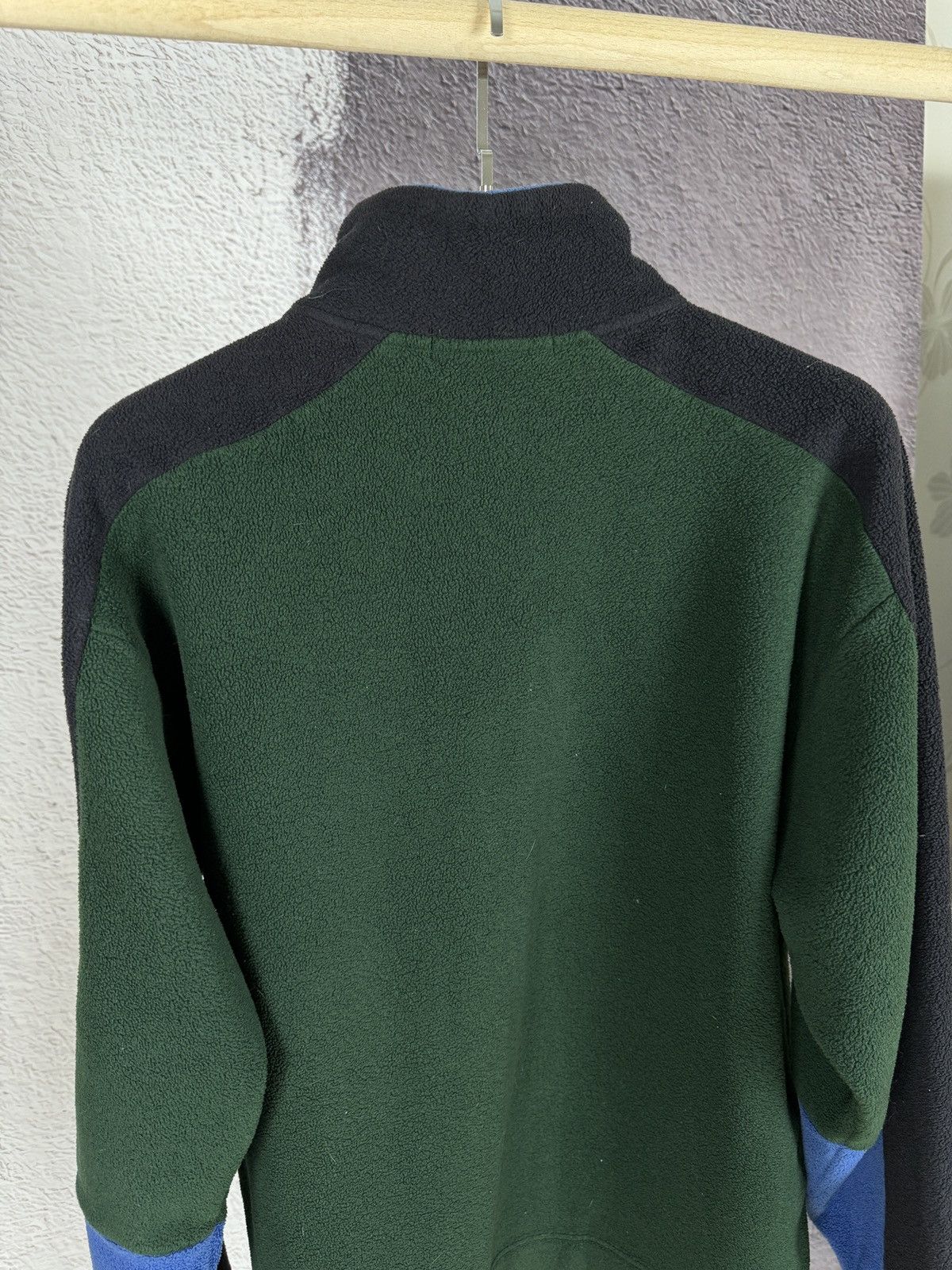 Vintage Saint Laurent Jeans vintage 1/4 zip pullover fleece sweater Size US XL / EU 56 / 4 - 18 Thumbnail