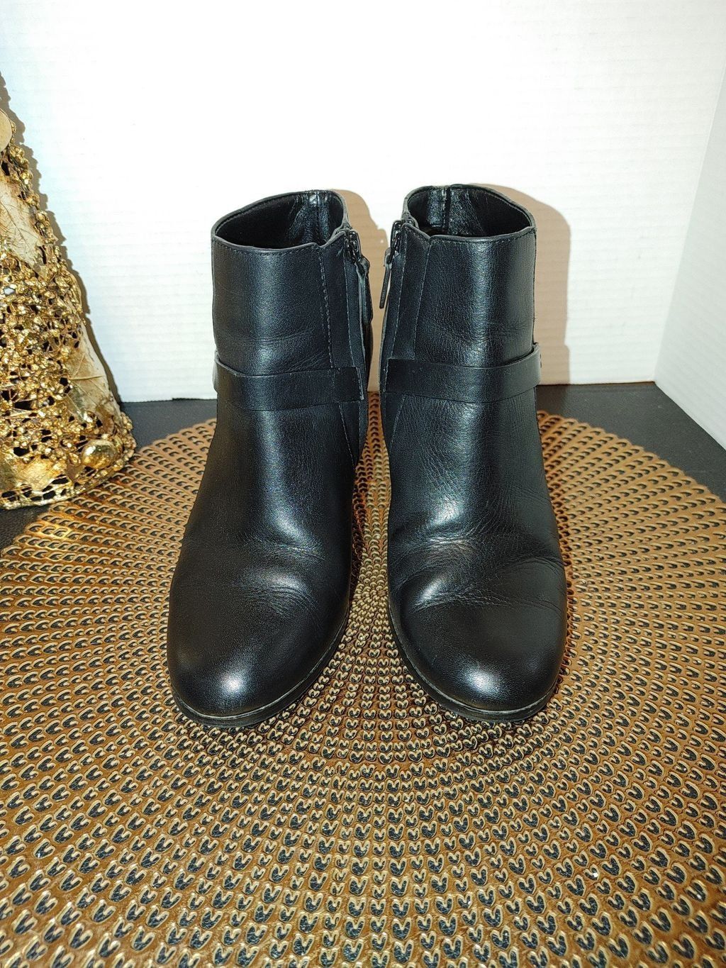 Cole Haan Cole Haan Leather Booties Size 6B Size US 6 / IT 36 - 1 Thumbnail