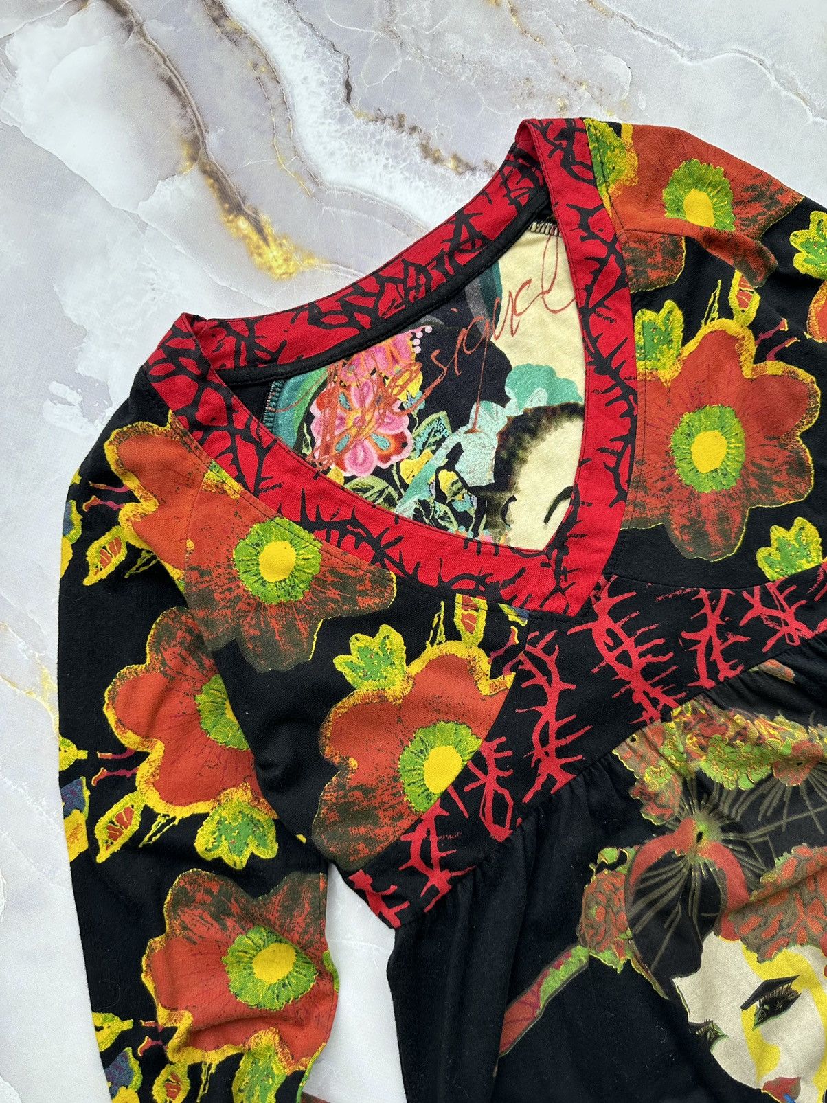 Desigual Desigual Multicolor Long Sleeve Size M / US 6-8 / IT 42-44 - 3 Thumbnail