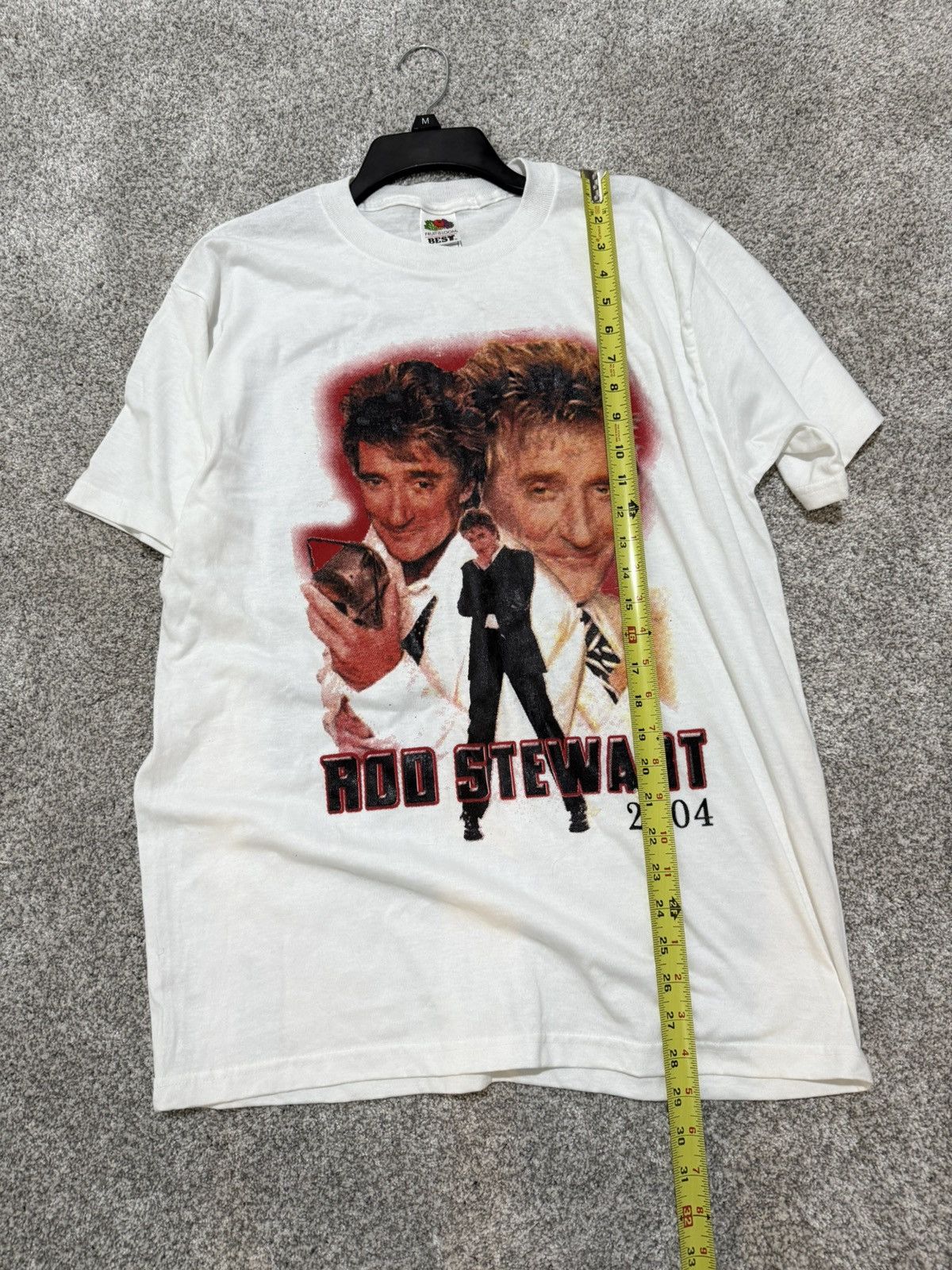 Vintage Vintage Rod Stewart Tour T-Shirt L Pop Tee Made In Usa Size US L / EU 52-54 / 3 - 4 Thumbnail