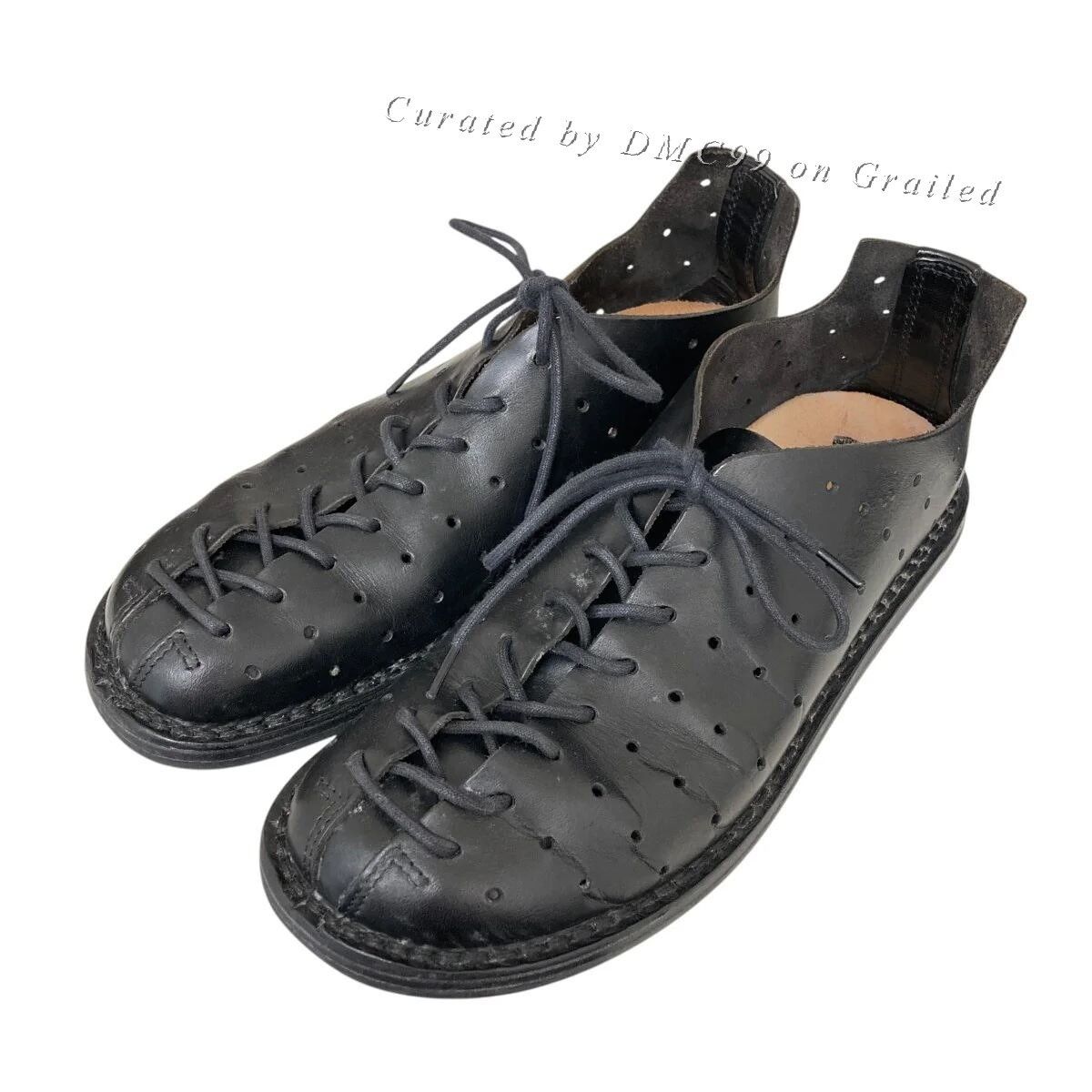 Trippen Trippen Sparta Lace Up Black Leather Shoe. | Grailed