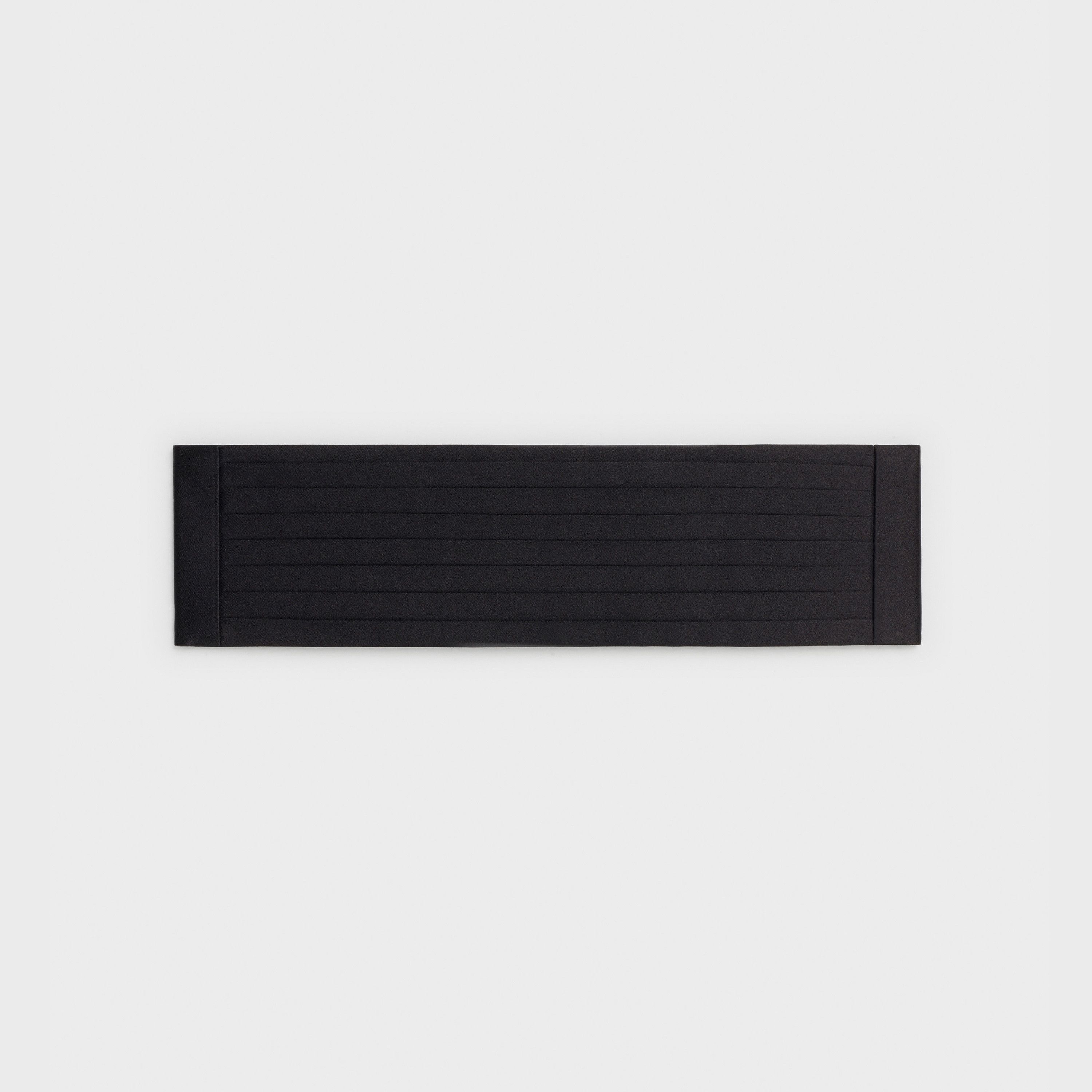 Celine o1bcso1str0925 2AY02110E Size: OS / Cummerbund in Black Size ONE SIZE - 1 Thumbnail