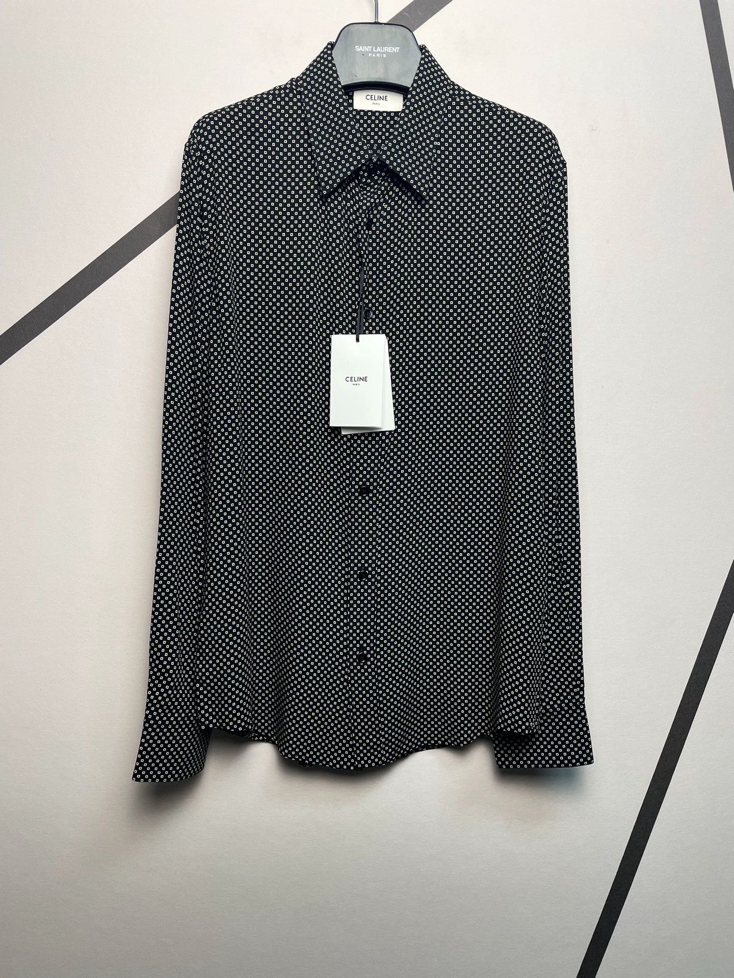 Celine Celine Fall/Winter 2020 Pharmacy Collar Shirt Size M / US 6-8 / IT 42-44 - 1 Thumbnail