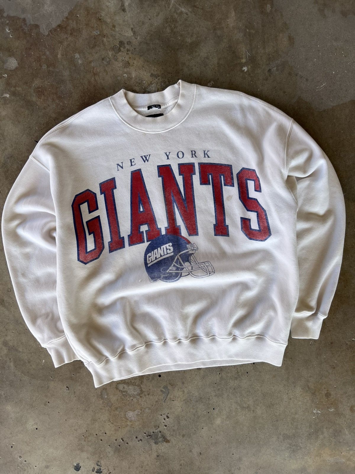 Abercrombie & Fitch Vintage Style Abercrombie NFL Giants Sweatshirt Crewneck Size US L / EU 52-54 / 3 - 2 Thumbnail