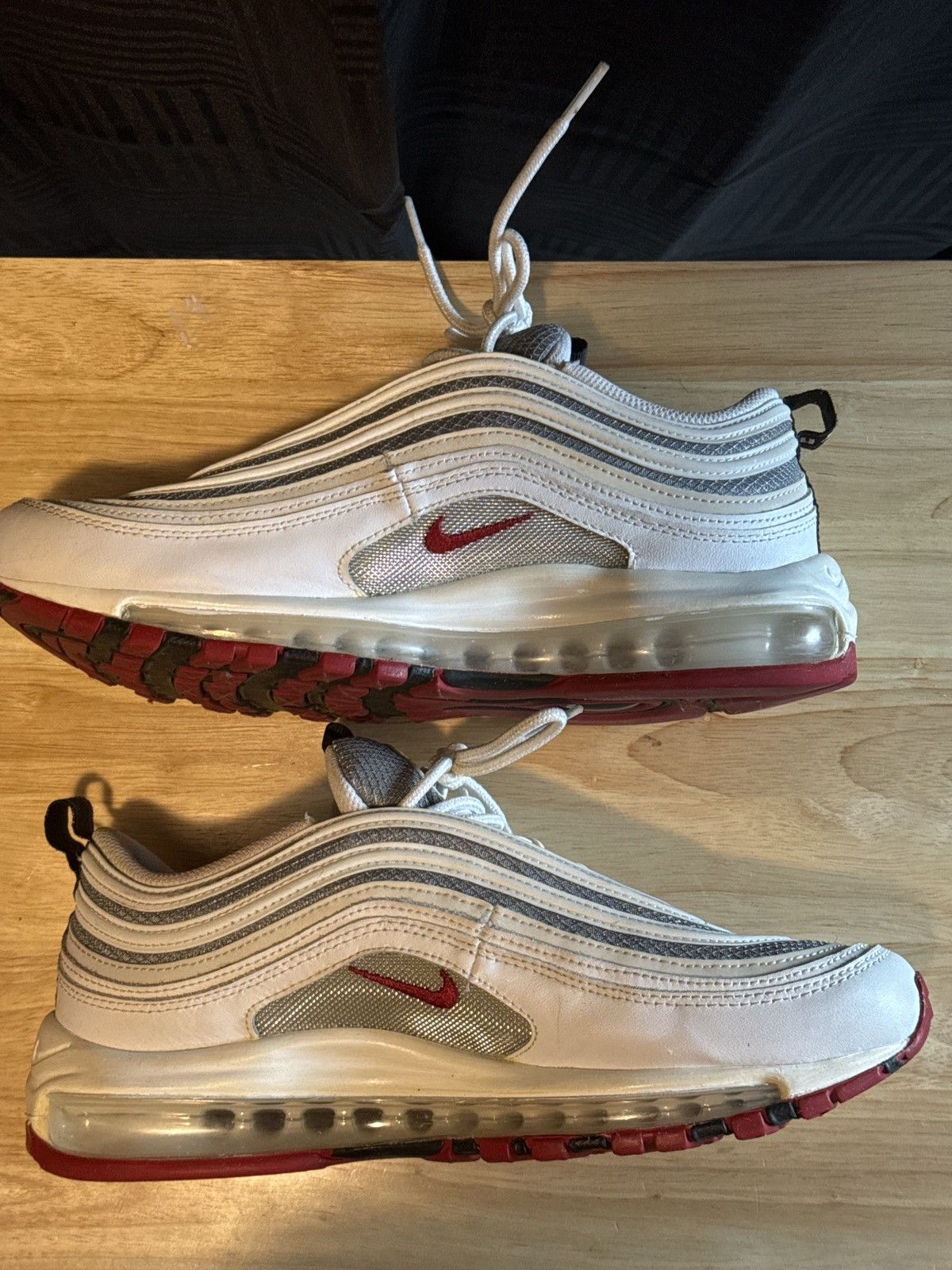 Nike Air Max 97 “White Bullet” Size US 9 / EU 42 - 6 Thumbnail