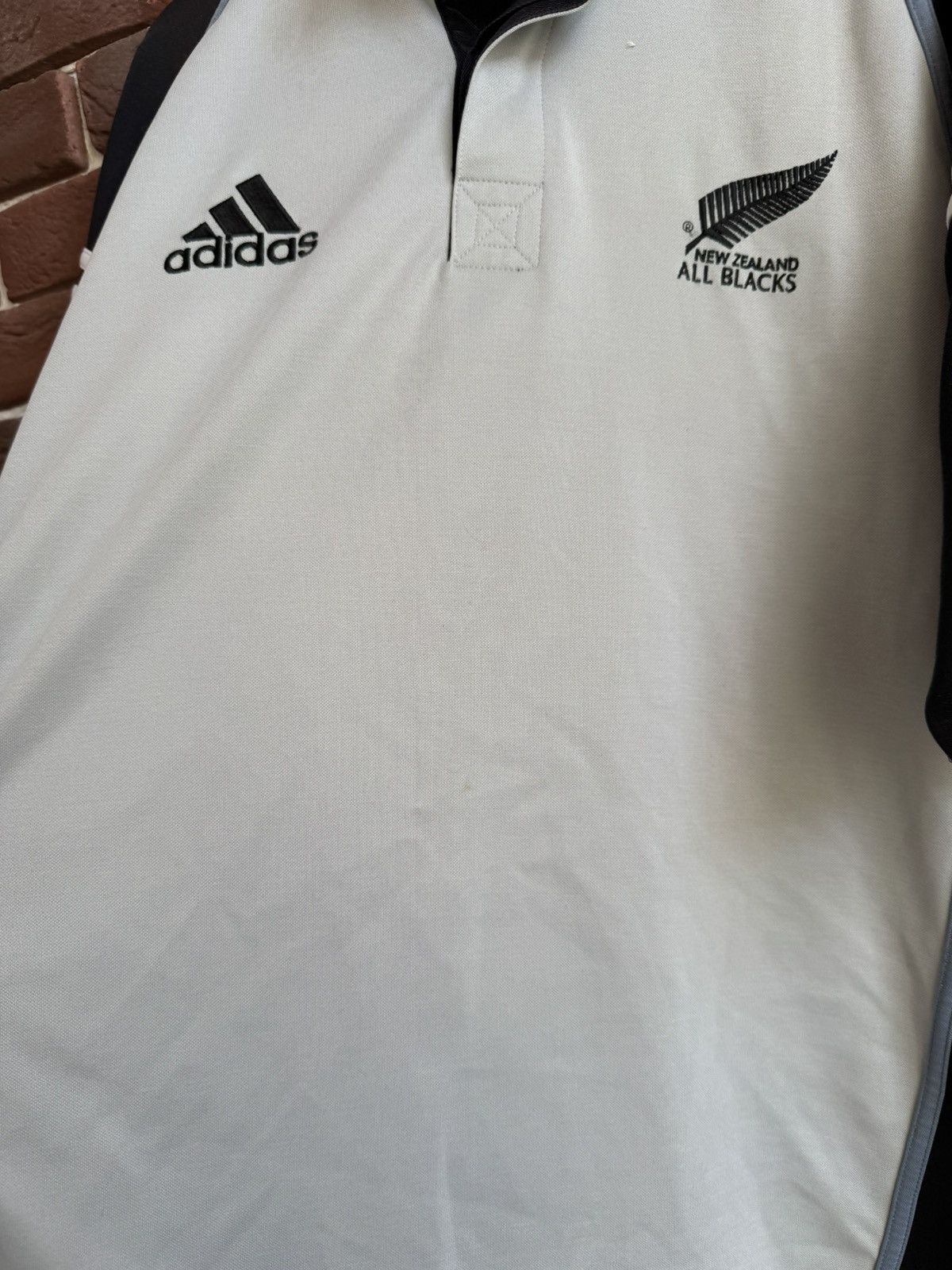 Adidas Adidas All Blacks New Zealand Jersey 2001 Rugby Football Size US XL / EU 56 / 4 - 5 Thumbnail