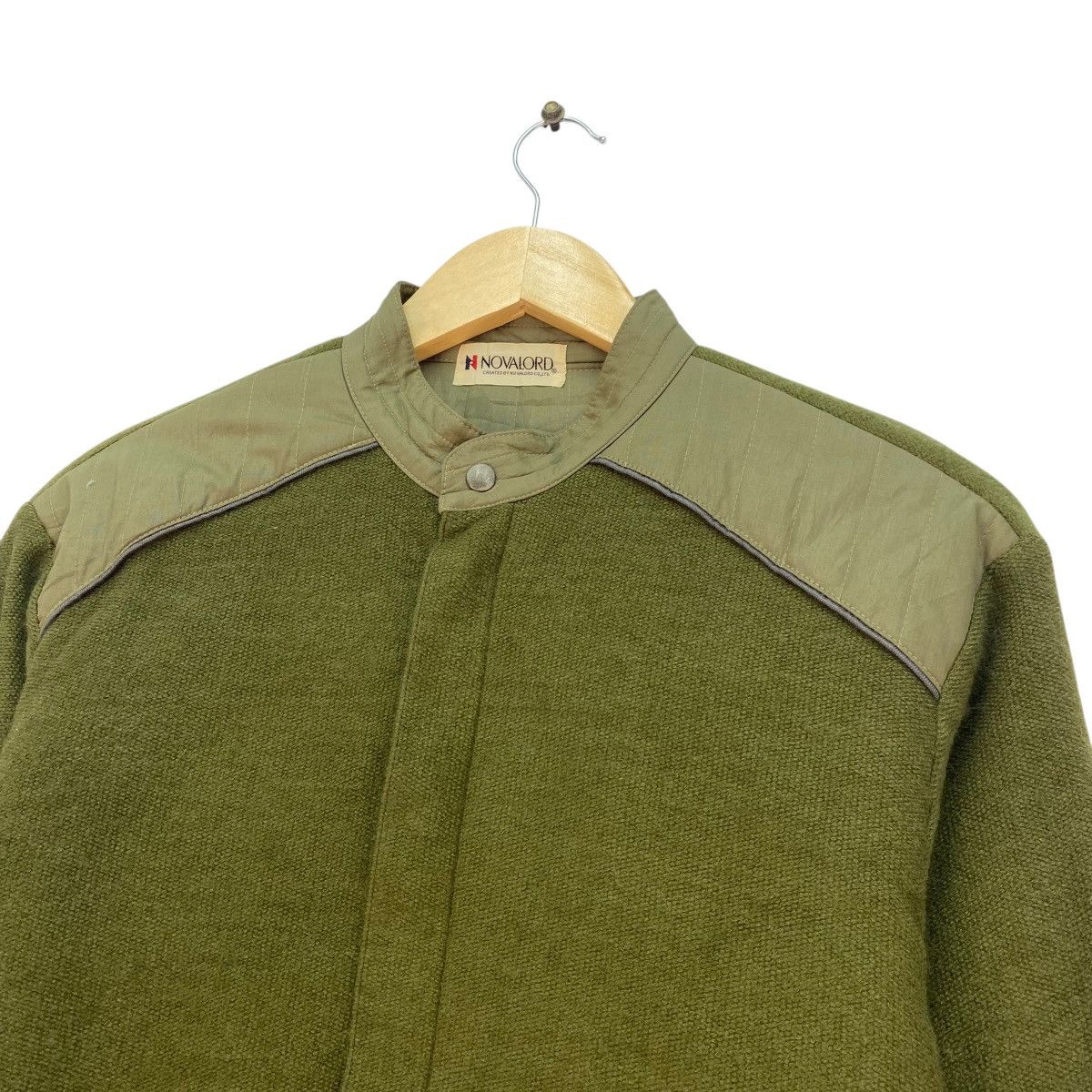 Japanese Brand 💥Vintage Novalord Bomber Wool Jacket Size US M / EU 48-50 / 2 - 3 Thumbnail
