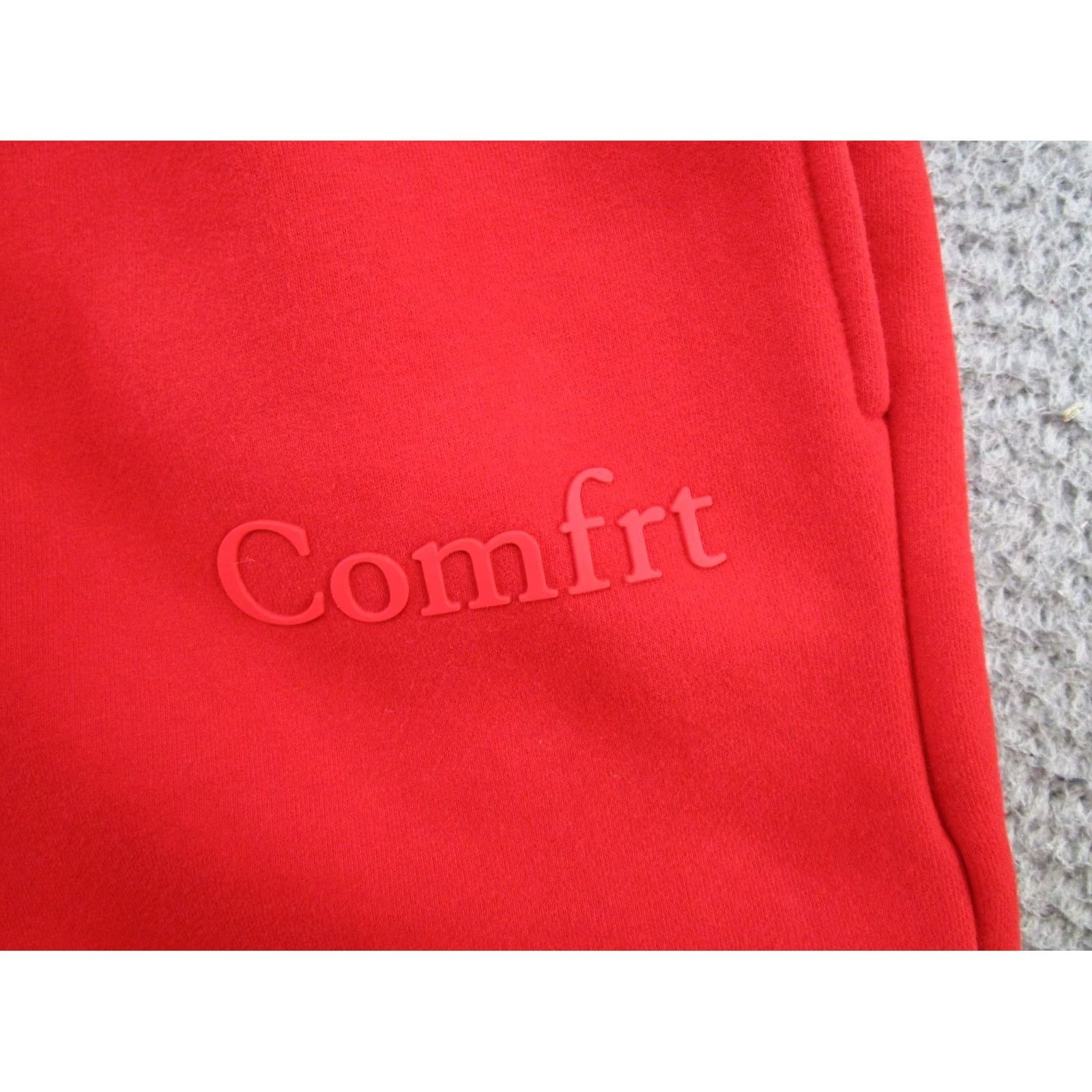 Vintage Comfrt Signature Sweatpants Womens M Medium Red Fleece Pull On Athletic Size 32" / US 10 / IT 46 - 2 Thumbnail