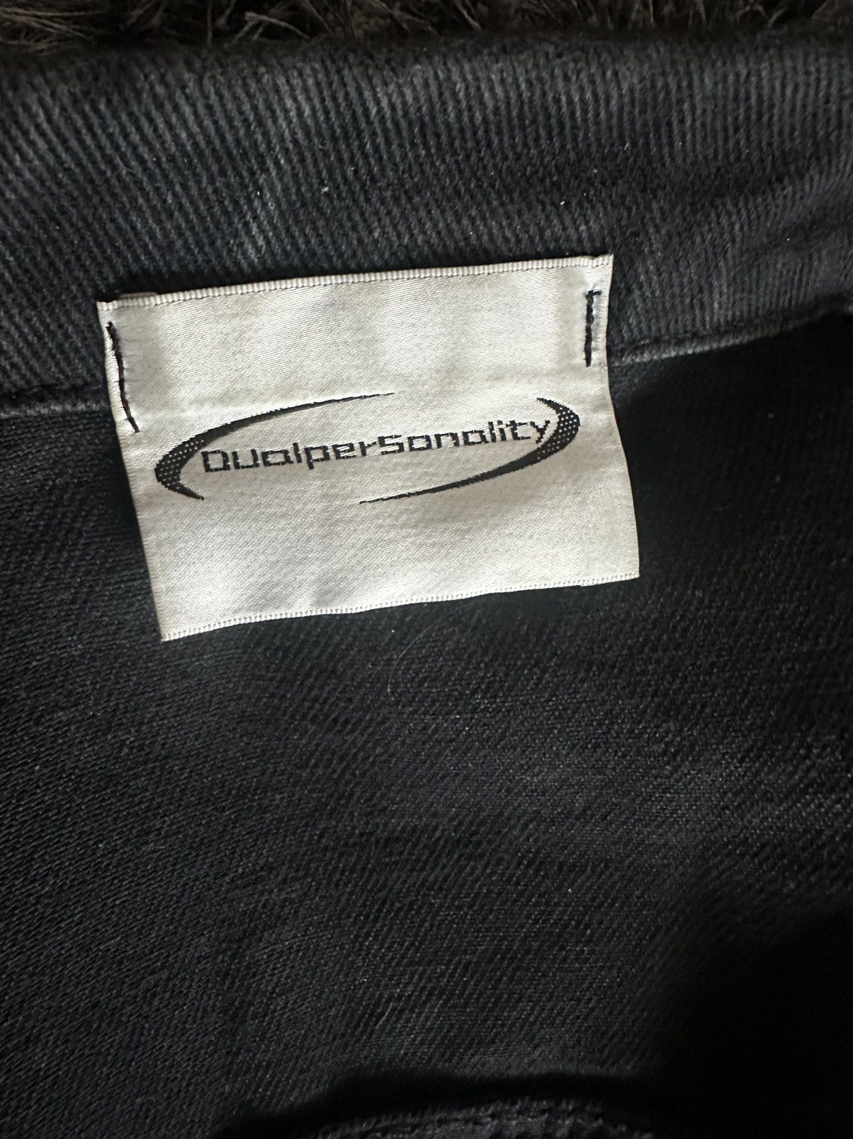 Hysteric Glamour Dual Personality Japanese Waxed Black Denim Jacket Size US S / EU 44-46 / 1 - 3 Thumbnail