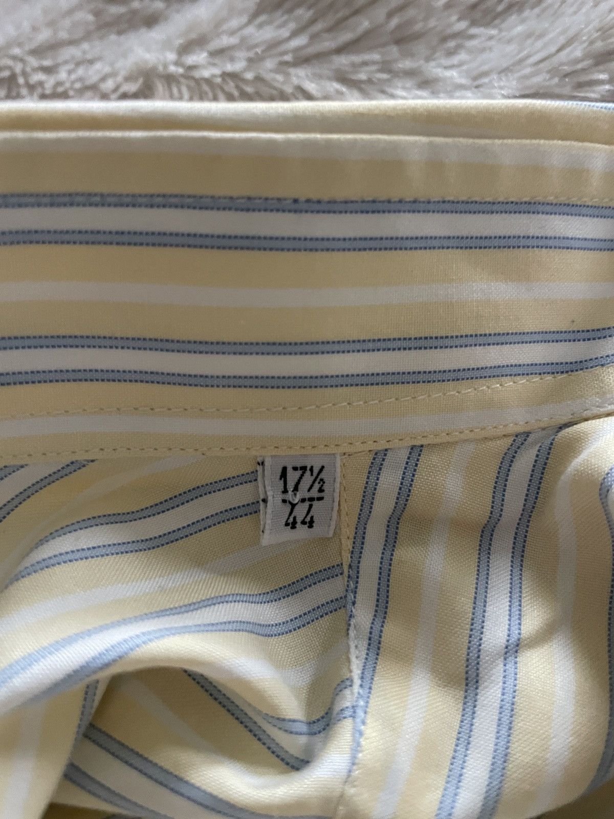 Loro Piana Striped Button down 100% cotton shirt Size US XL / EU 56 / 4 - 10 Thumbnail