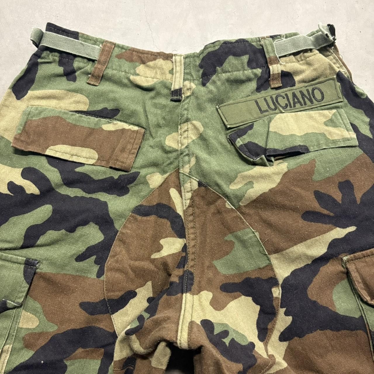 Vintage Crazy Vintage Y2K/2000s Baggy Dark Military Style Streetwear Grunge Camo Pants! Size US 28 / EU 44 - 5 Thumbnail