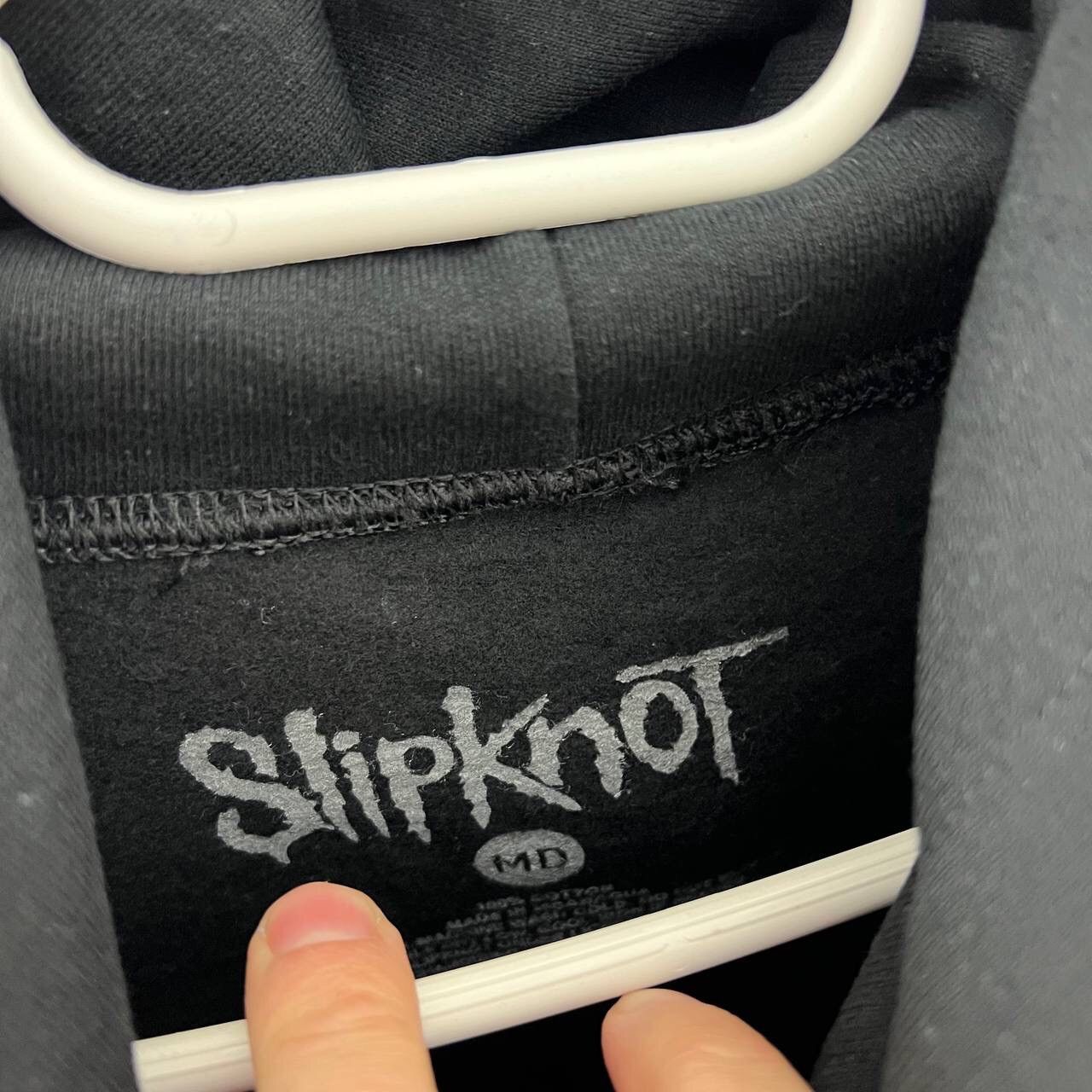 Band Tees Slipknot Rock Hoodie Y2k Tour Big Print Style Baggy Size US M / EU 48-50 / 2 - 7 Thumbnail