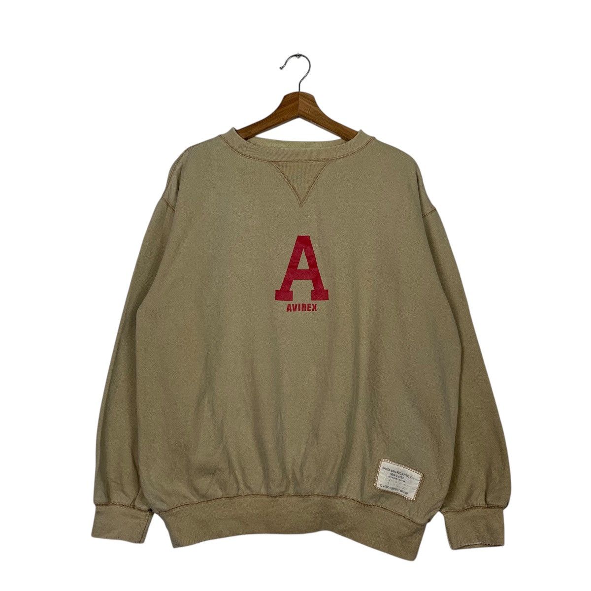 Avirex Vintage Avirex Big Logo Crewneck Sweatshirt Size US M / EU 48-50 / 2 - 1 Thumbnail