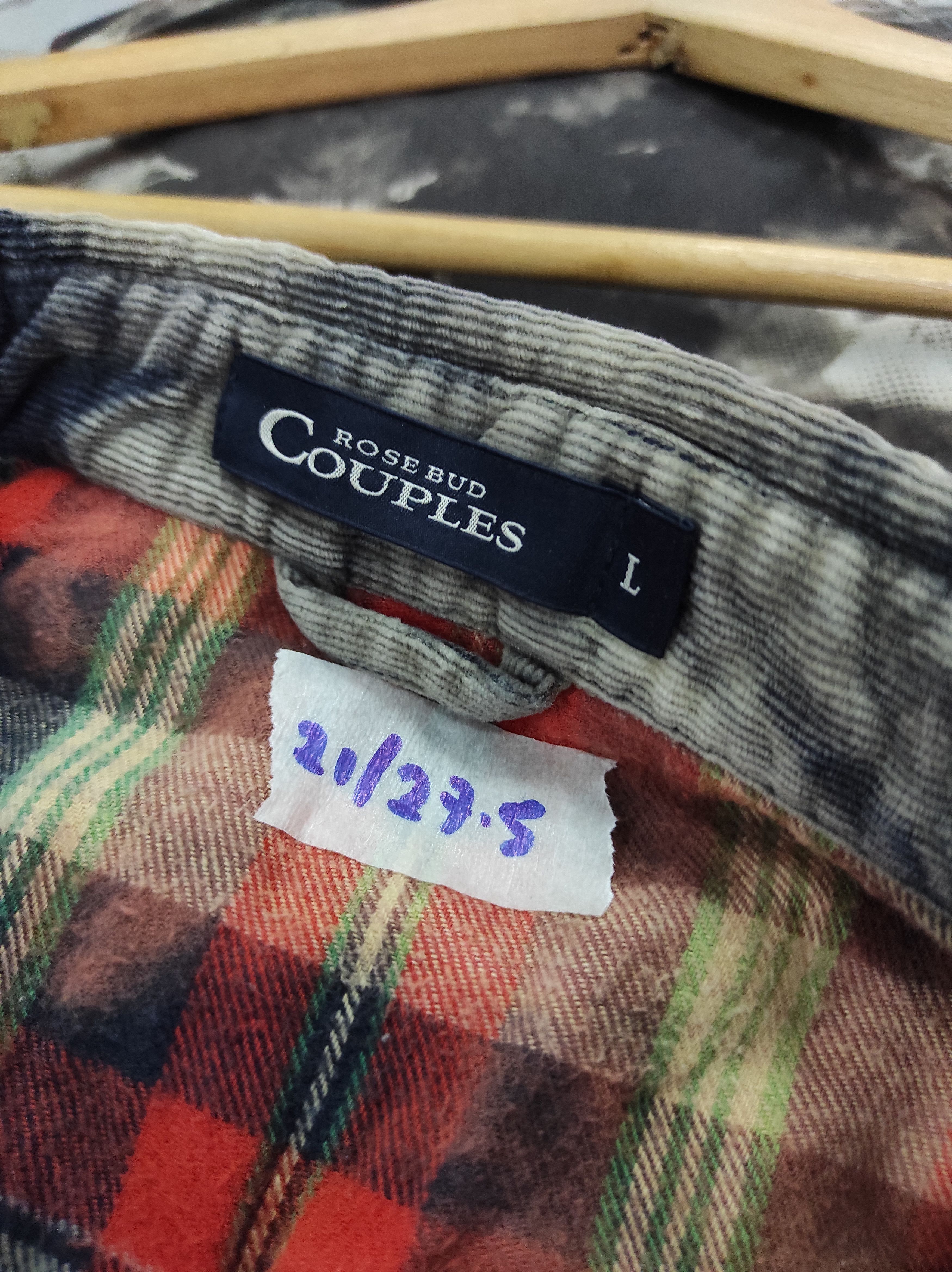 Japanese Brand ROSE BUD COUPLES WORKSHIRT Size US L / EU 52-54 / 3 - 7 Thumbnail