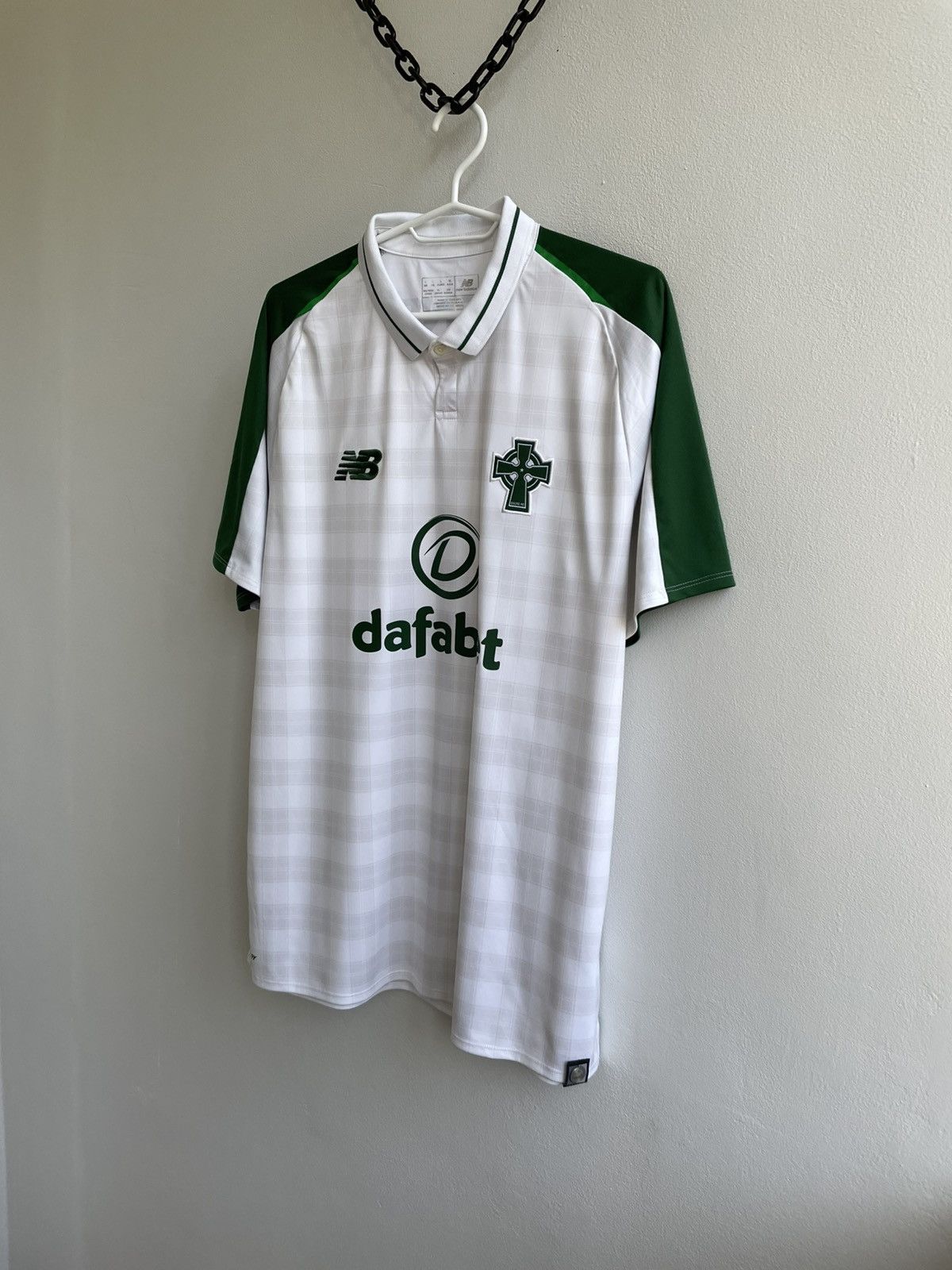 Vintage Celtic 2018 2019 Away Football Soccer Jersey Shirt White Size US M / EU 48-50 / 2 - 2 Thumbnail