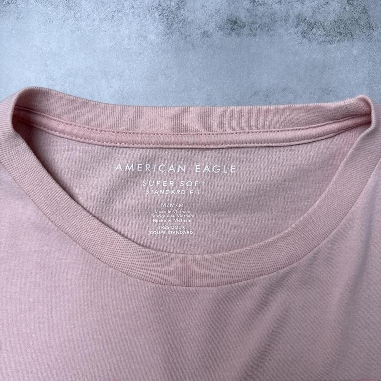 American Eagle Outfitters Y2K American Eagle 00s Pink T shirt Size US M / EU 48-50 / 2 - 5 Thumbnail