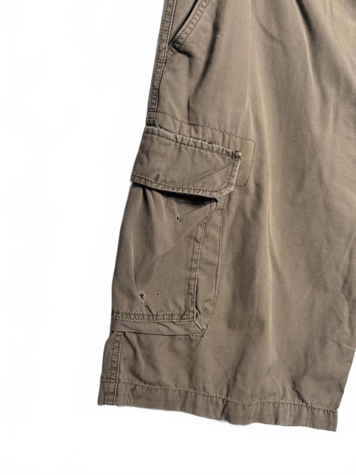 Designer Brown Y2K Grunge Baggy Cargo Shorts Size US 34 / EU 50 - 6 Thumbnail