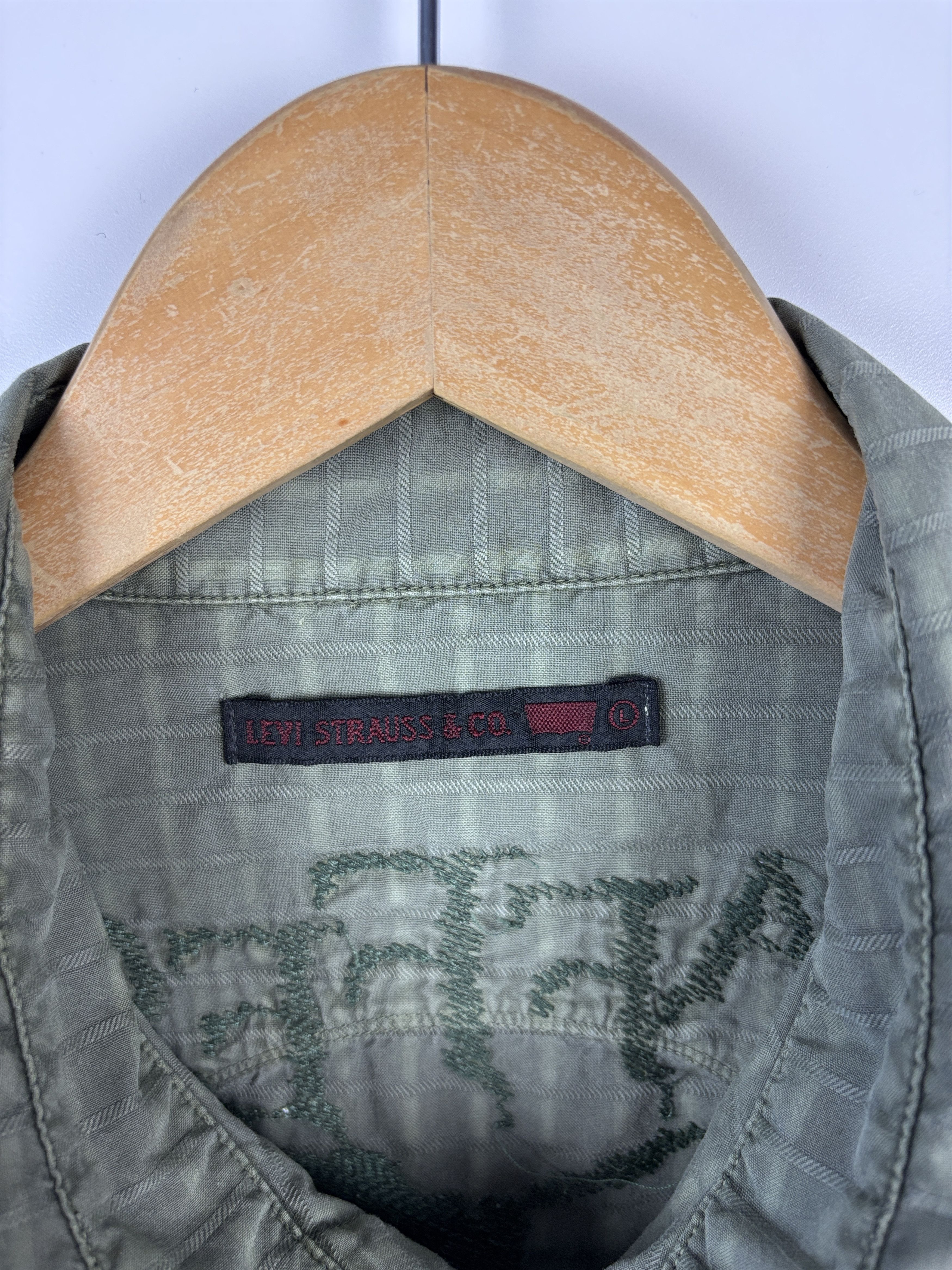 Levi's Levis Disaffected Europe Tour 2008 Pearl Snap Western Shirt Size US L / EU 52-54 / 3 - 8 Thumbnail