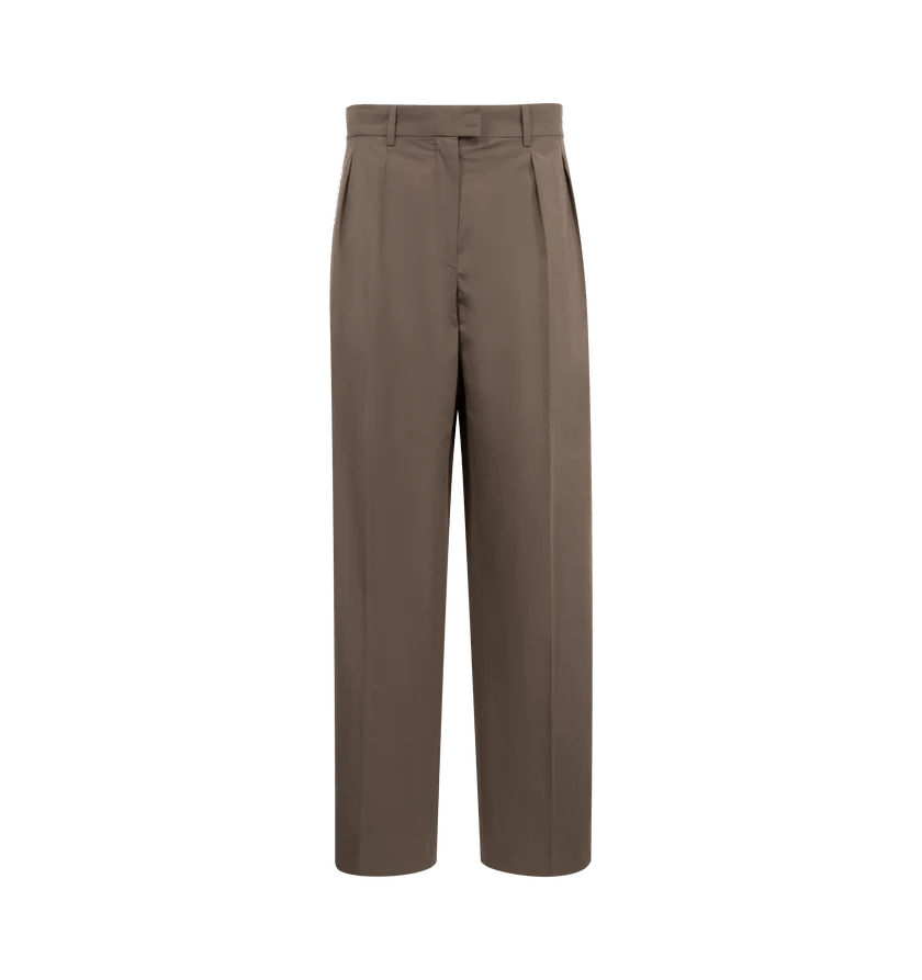 The Row o1h1sh11225 Alfidis Pants in Brown Size 28" / US 6 / IT 42 - 1 Thumbnail
