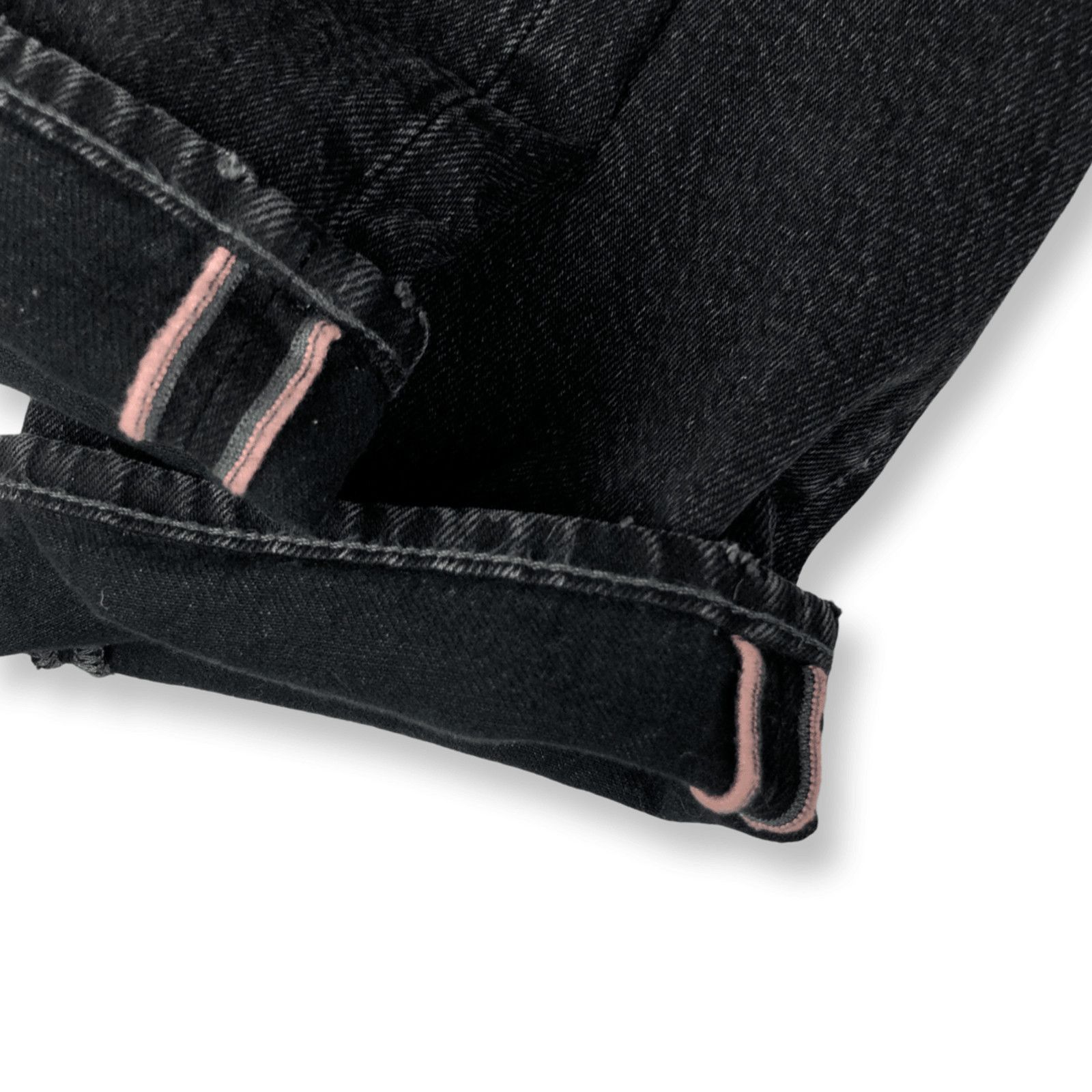 Acne Studios Acne Studios x Starter 1996 Logo Used Black Metal Jeans Size US 32 / EU 48 - 11 Thumbnail