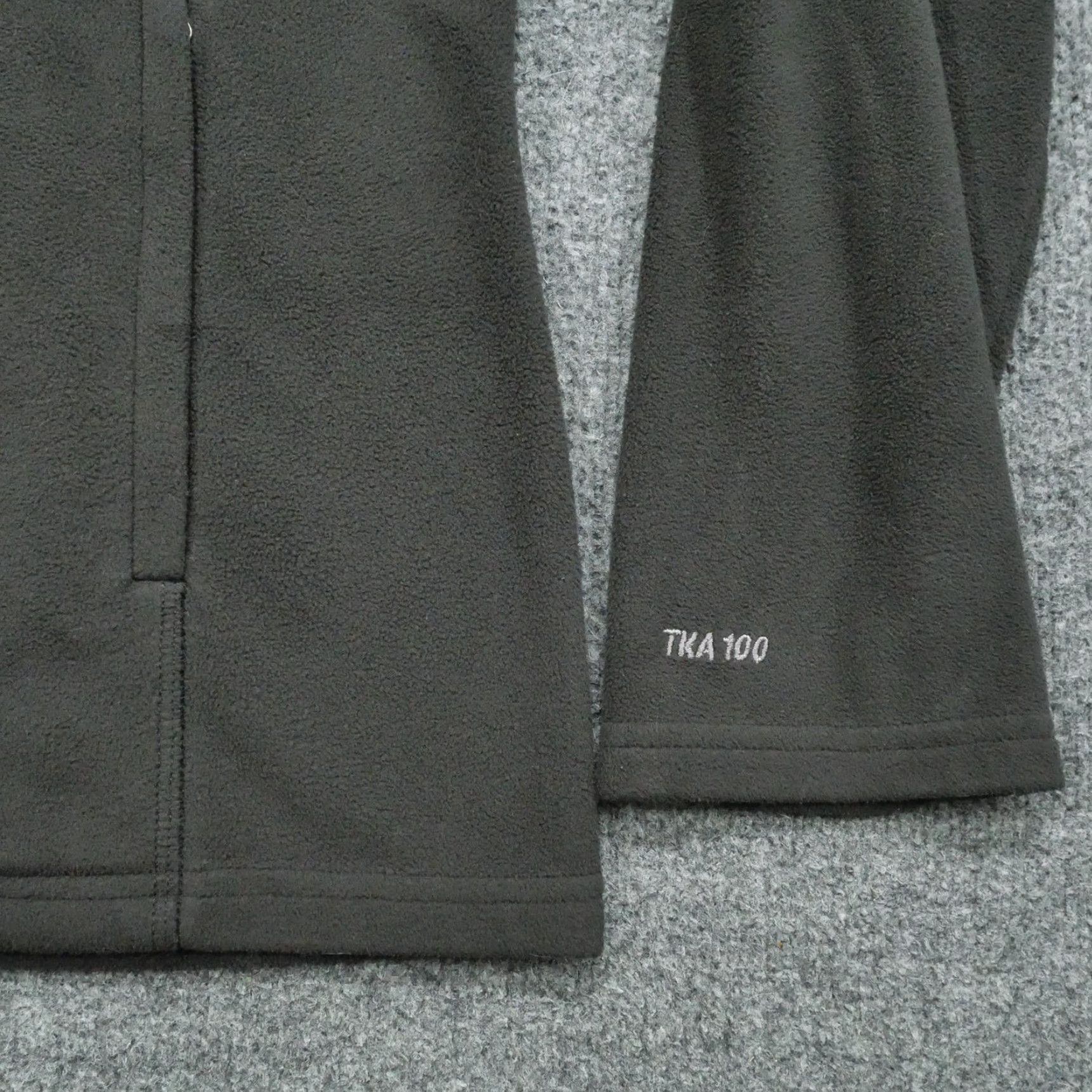 The North Face The North Face Jacket Womens L Grey Full Zip Fleece TKA 100 Size L / US 10 / IT 46 - 4 Thumbnail