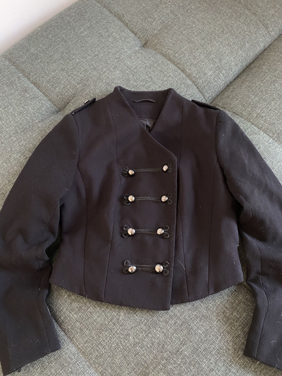If Six Was Nine Vintage Napoleon Military Jacket Japanese Avant Garde Y2K Size S / US 4 / IT 40 - 4 Thumbnail