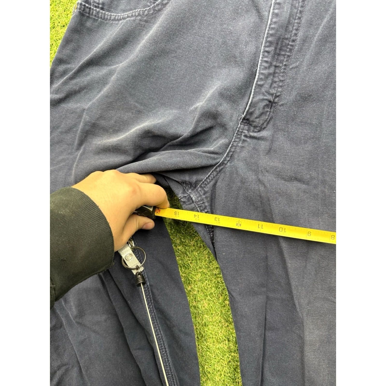 Carhartt Carhartt Carpenter Pants Mens 40x30 Navy Blue 40x30 B159 NVY Loose Fit Work Pants Size US 40 / EU 56 - 6 Thumbnail