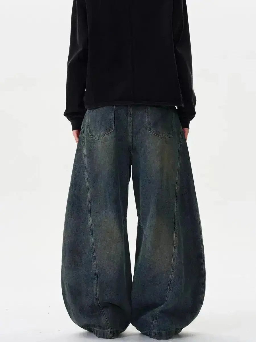 Japanese Brand baggy vintage wash machete street hip hop y2k jeans Size US 32 / EU 48 - 4 Thumbnail