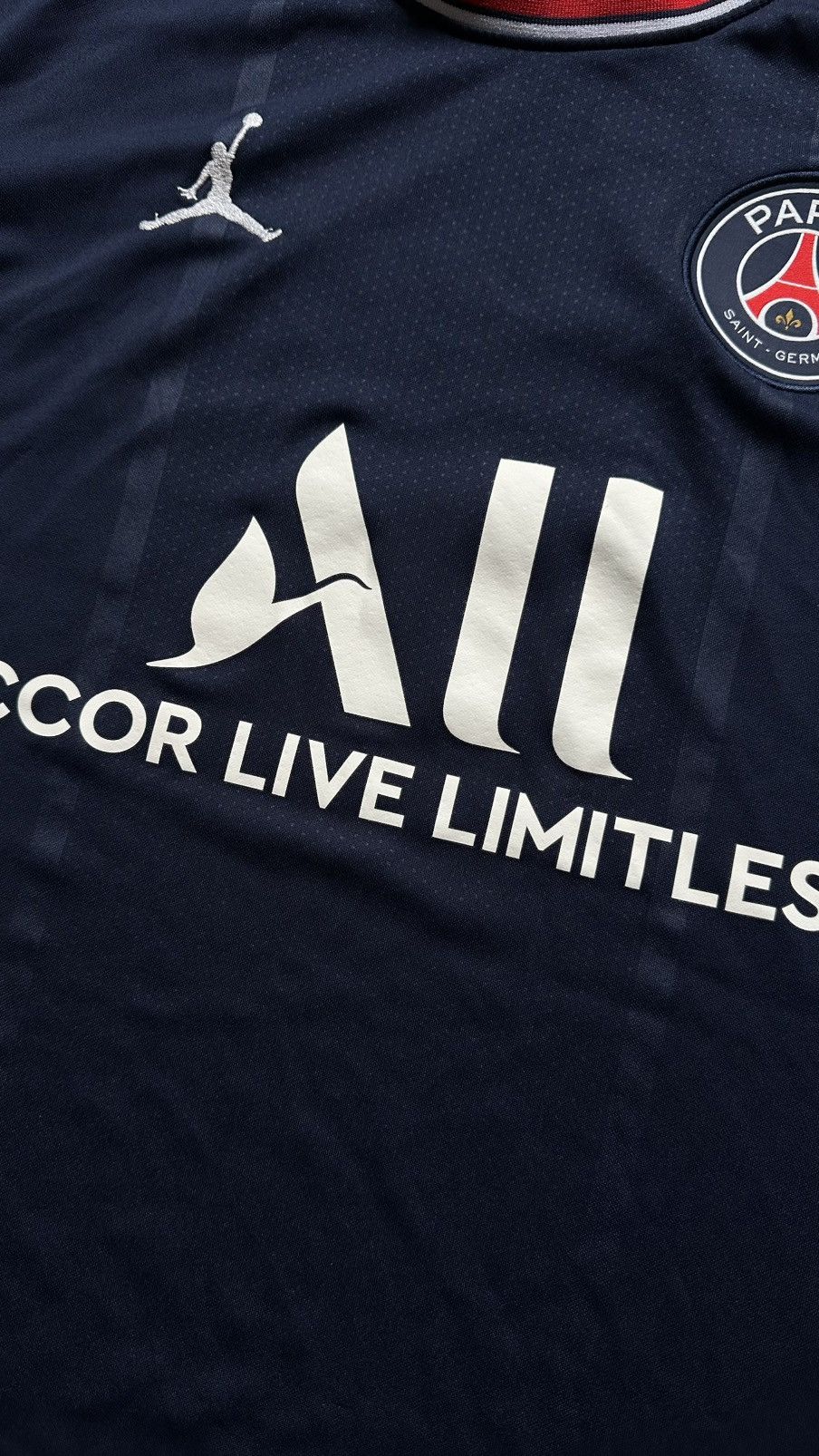 Jordan Brand 2021/22 Jordan PSG Paris Saint Germain Soccer Jersey Size US XL / EU 56 / 4 - 5 Thumbnail