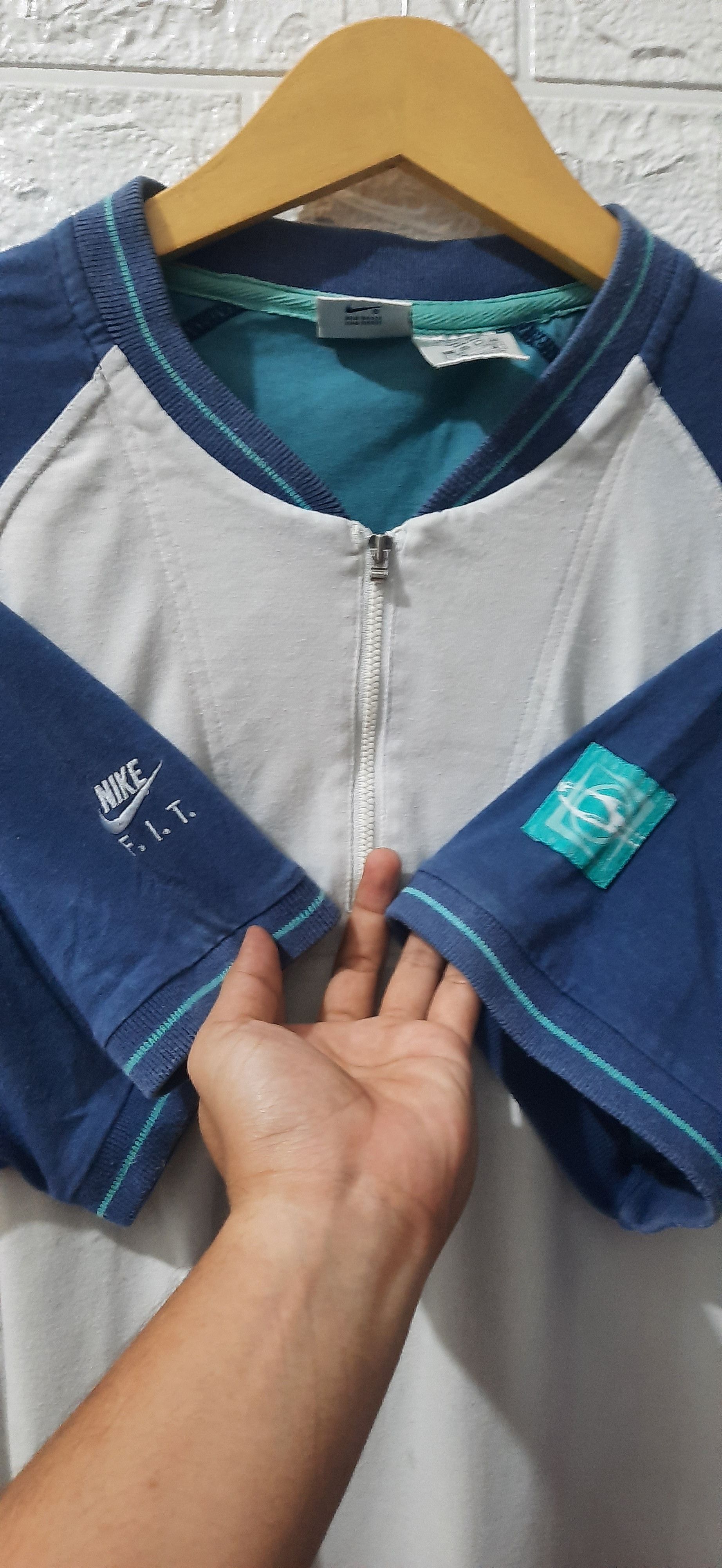 Nike Polo Shirt Nike Challenge Court Vintage 90s Size US M / EU 48-50 / 2 - 4 Thumbnail