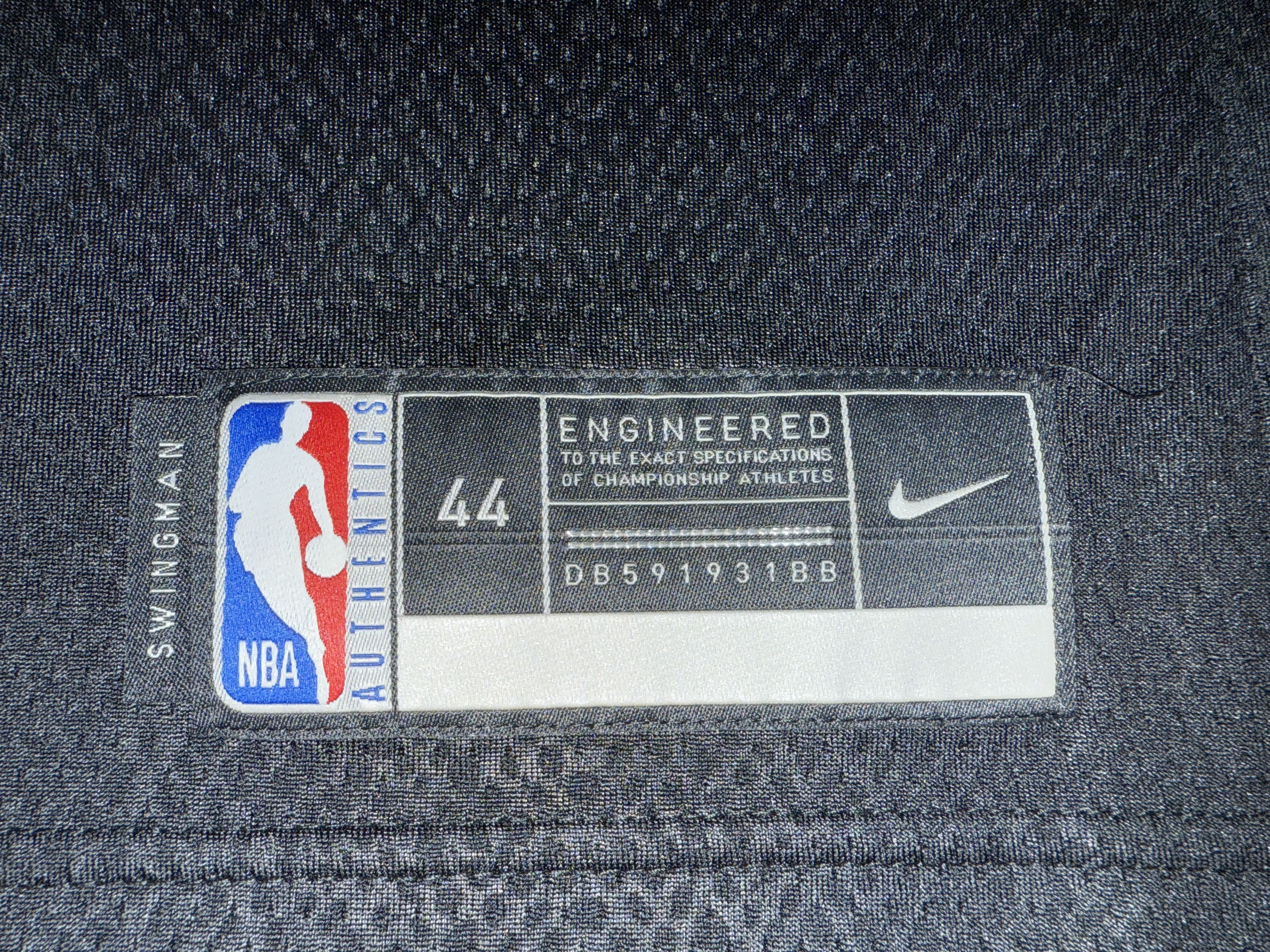 NBA × Nike Anthony Davis "Mamba" 2020 NBA Championship Jersey *NWT* Size US M / EU 48-50 / 2 - 5 Thumbnail