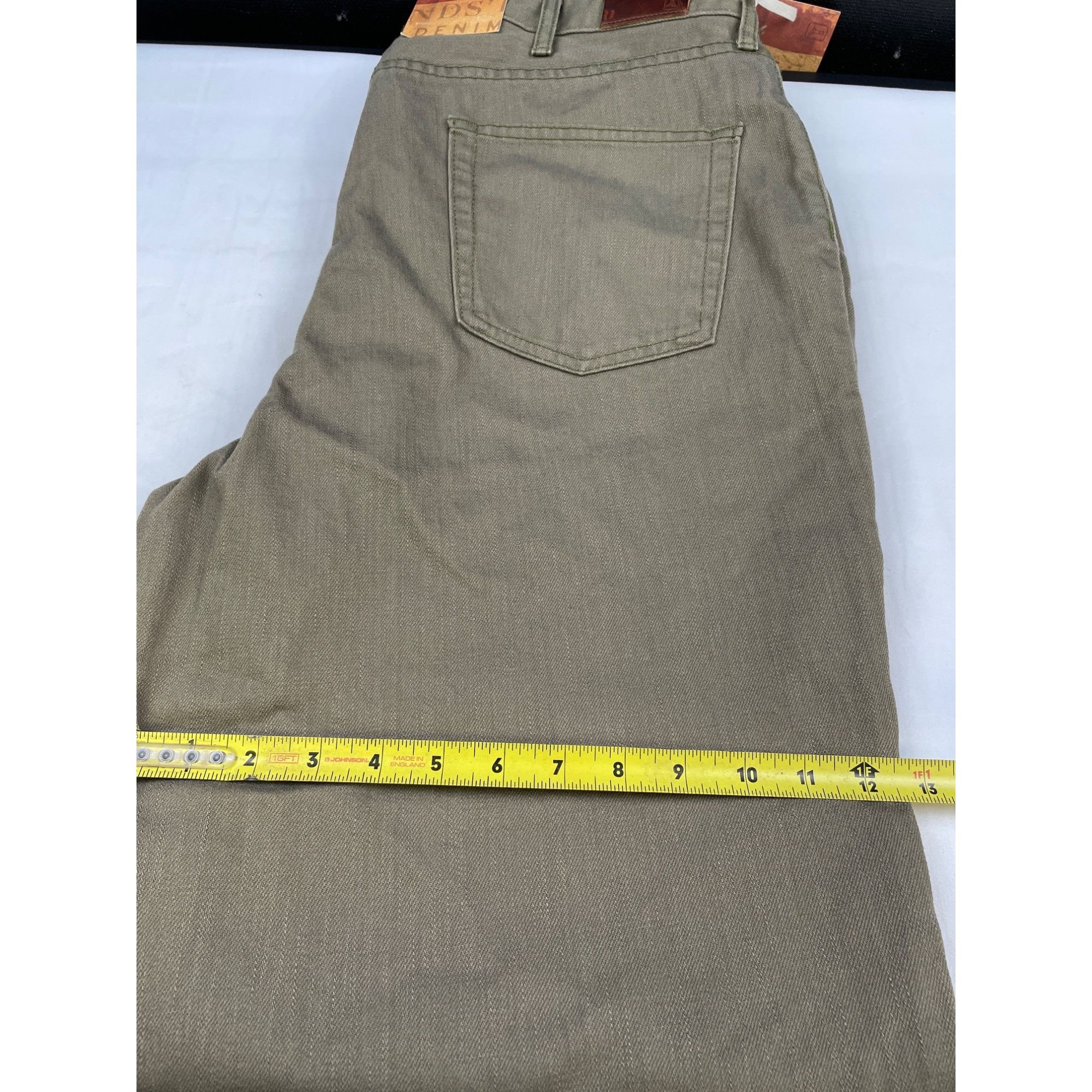 Lands' End Lands End Men's Green Traditional Fit Jeans Size 40 x 32 SKU Size US 40 / EU 56 - 5 Thumbnail
