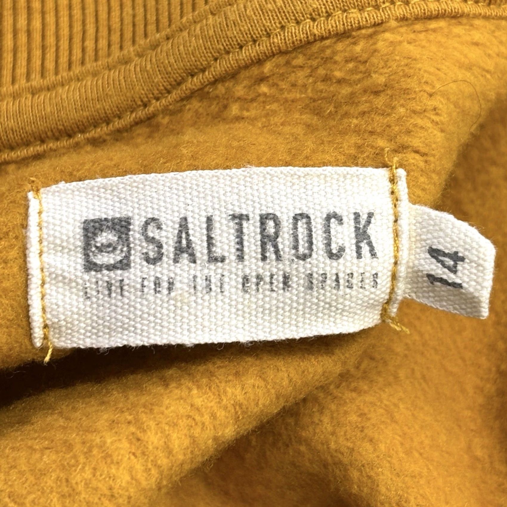 Vintage VINTAGE Saltrock Sweatshirt Women UK14 Mustard Pullover Long Sleeve Regular 14 Autumn Winter Spring Summer Boys? Size XL / US 12-14 / IT 48-50 - 6 Thumbnail