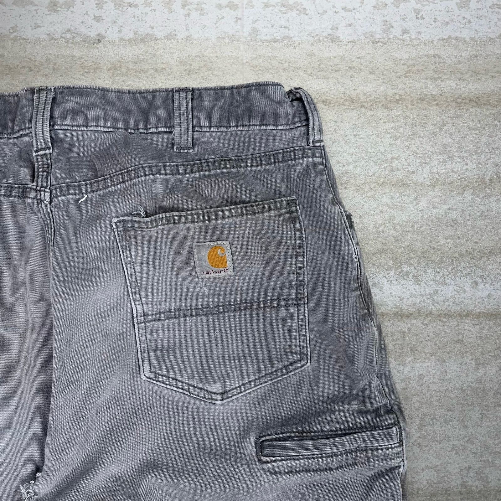 Carhartt Vintage Y2K Carhartt Carpenter Pants 36x36 Relaxed Grey Size US 36 / EU 52 - 3 Thumbnail
