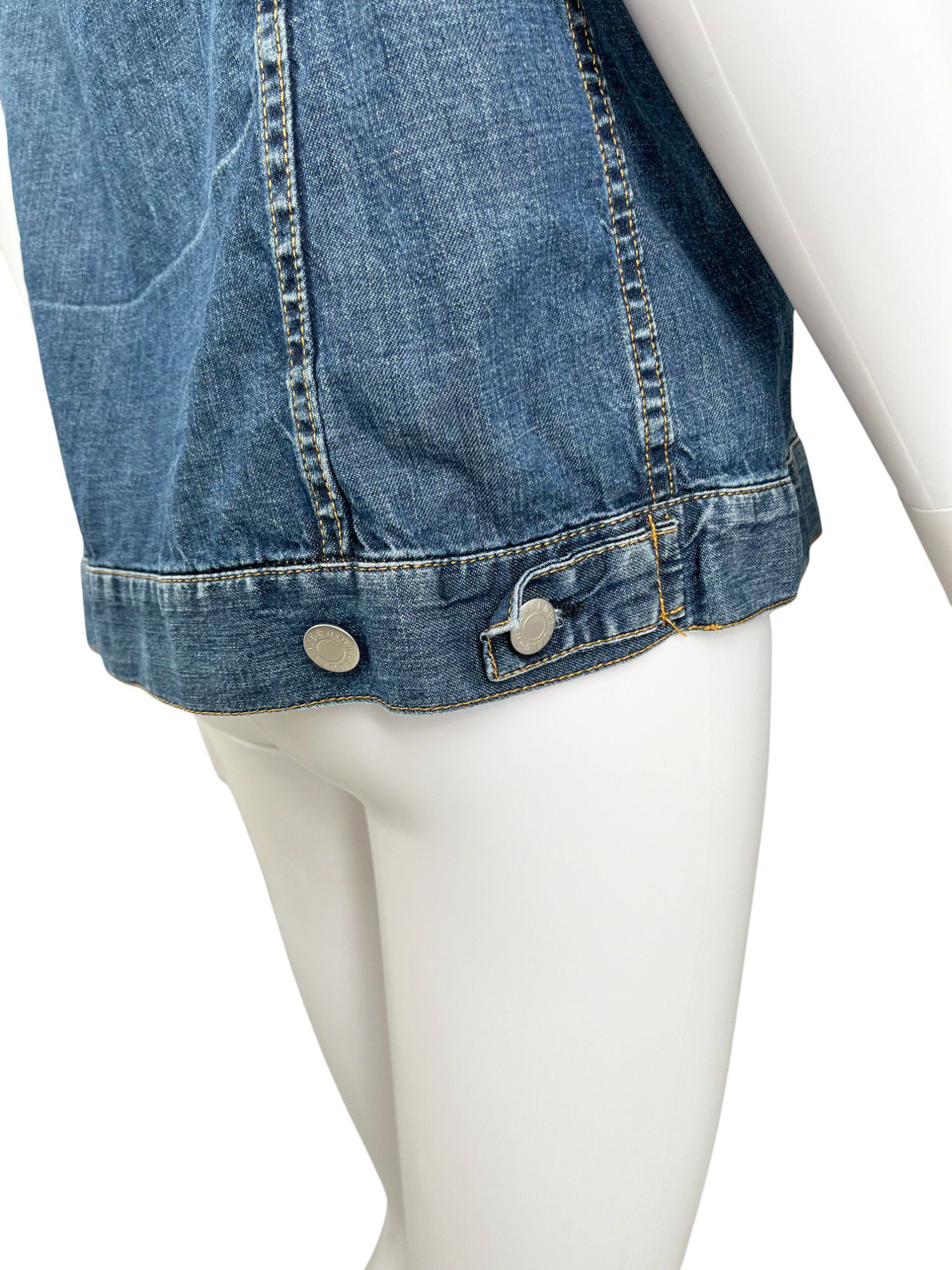 Helmut Lang Denim Blue Gilet Size US L / EU 52-54 / 3 - 7 Thumbnail