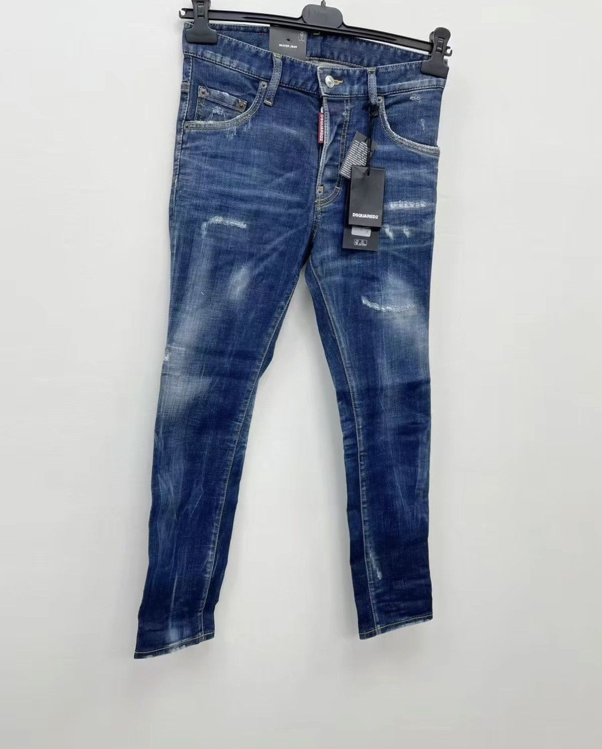 Dsquared2 DSQUARED2 (D2) Stretch Washed Skinny Jeans J30 Size US 28 / EU 44 - 2 Thumbnail